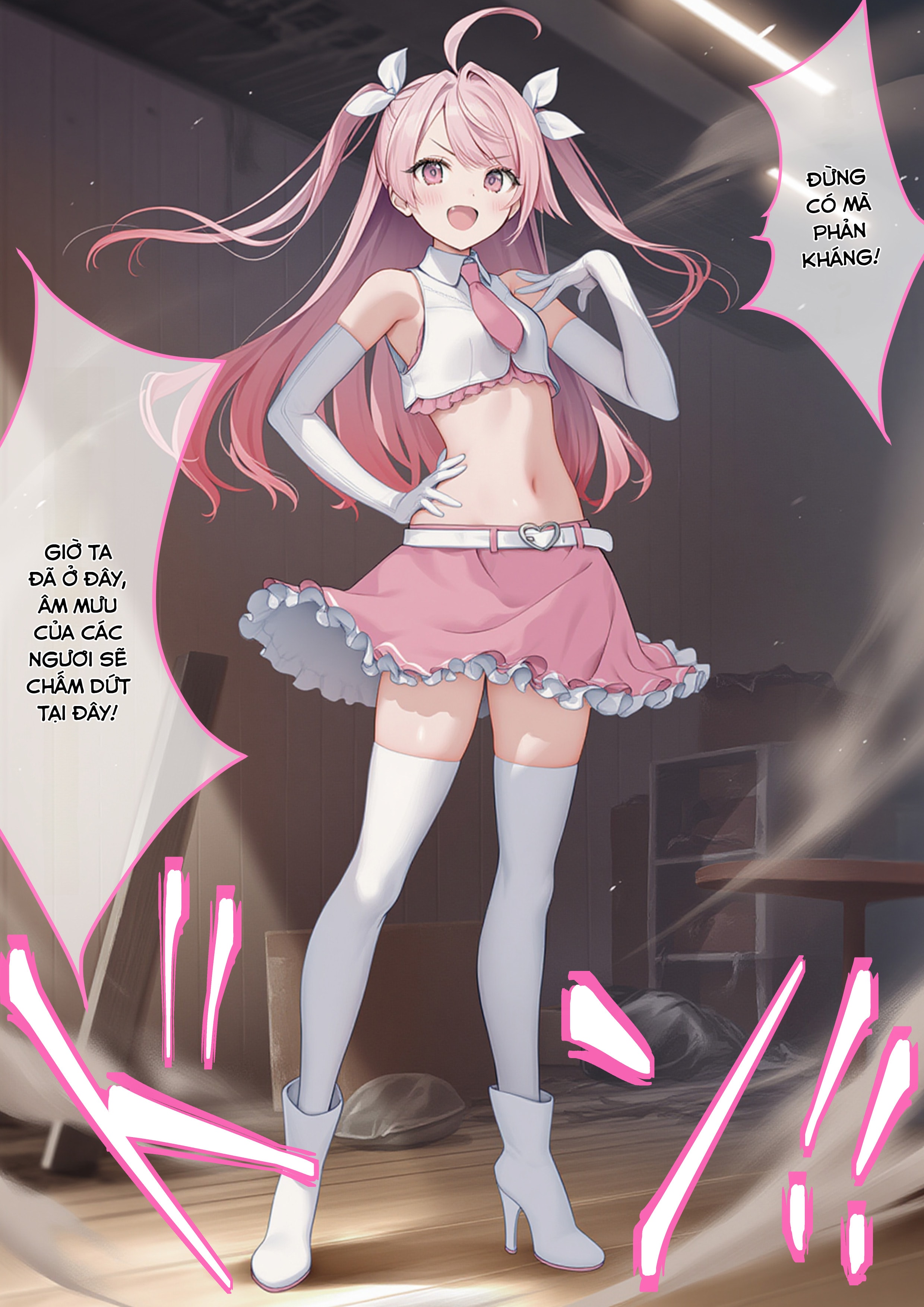 HentaiVN.net - Ảnh 26 - Thiếu nữ phép thuật WISHES - Chương Bắt cóc Inori
