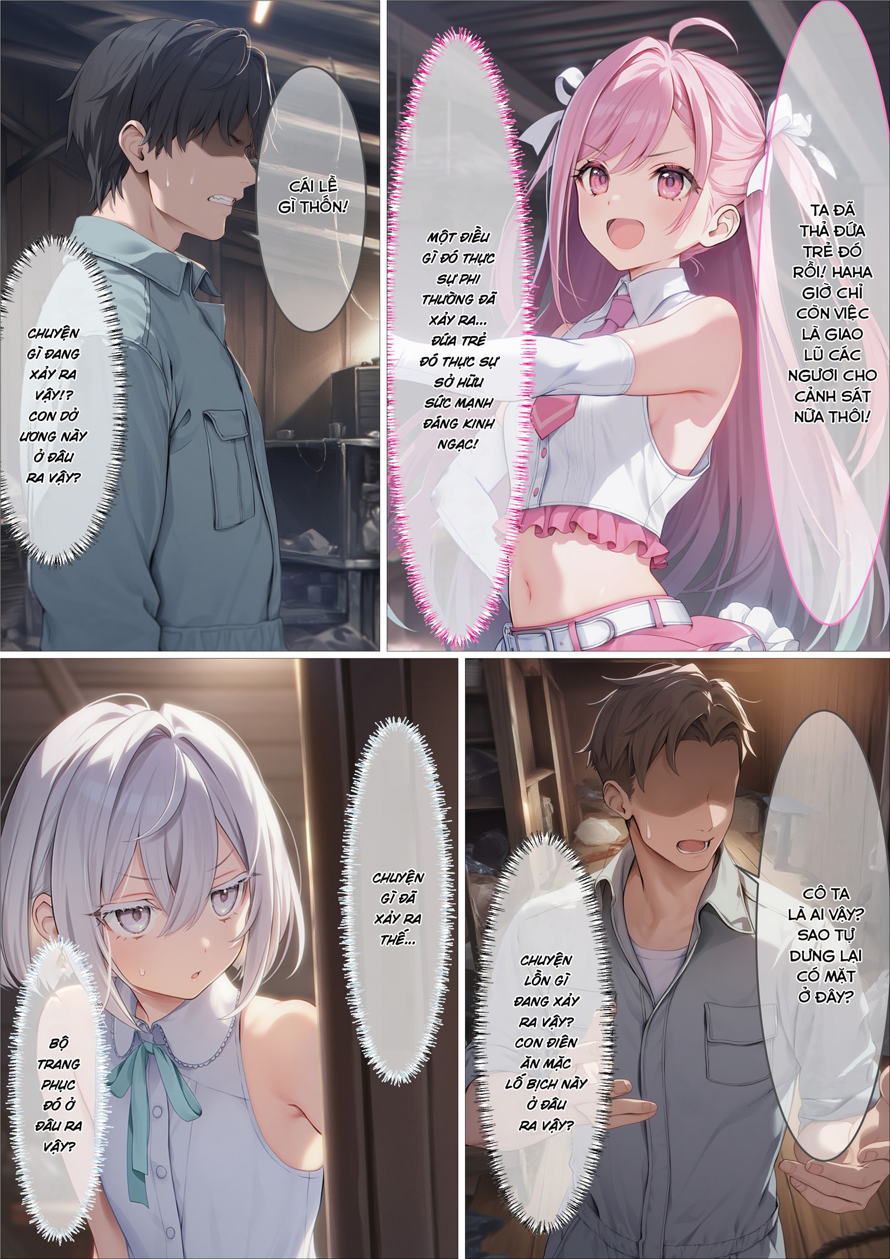HentaiVN.net - Ảnh 27 - Thiếu nữ phép thuật WISHES - Chương Bắt cóc Inori