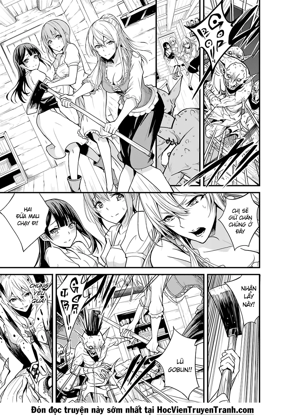 HentaiVN.net - Ảnh 7 - Goblin Slayer Side Story: Year One [Thợ Săn Goblin; Goblin Slayer Gaiden: Year One] - Chap 1