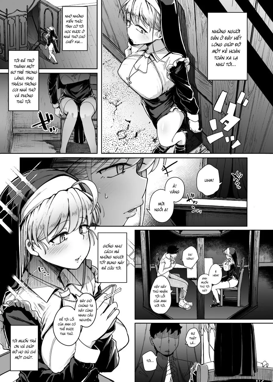 HentaiVN.net - Ảnh 10 - Buồng xưng tội [Confession Hole] - Khởi đầu:( chưa có sếch)