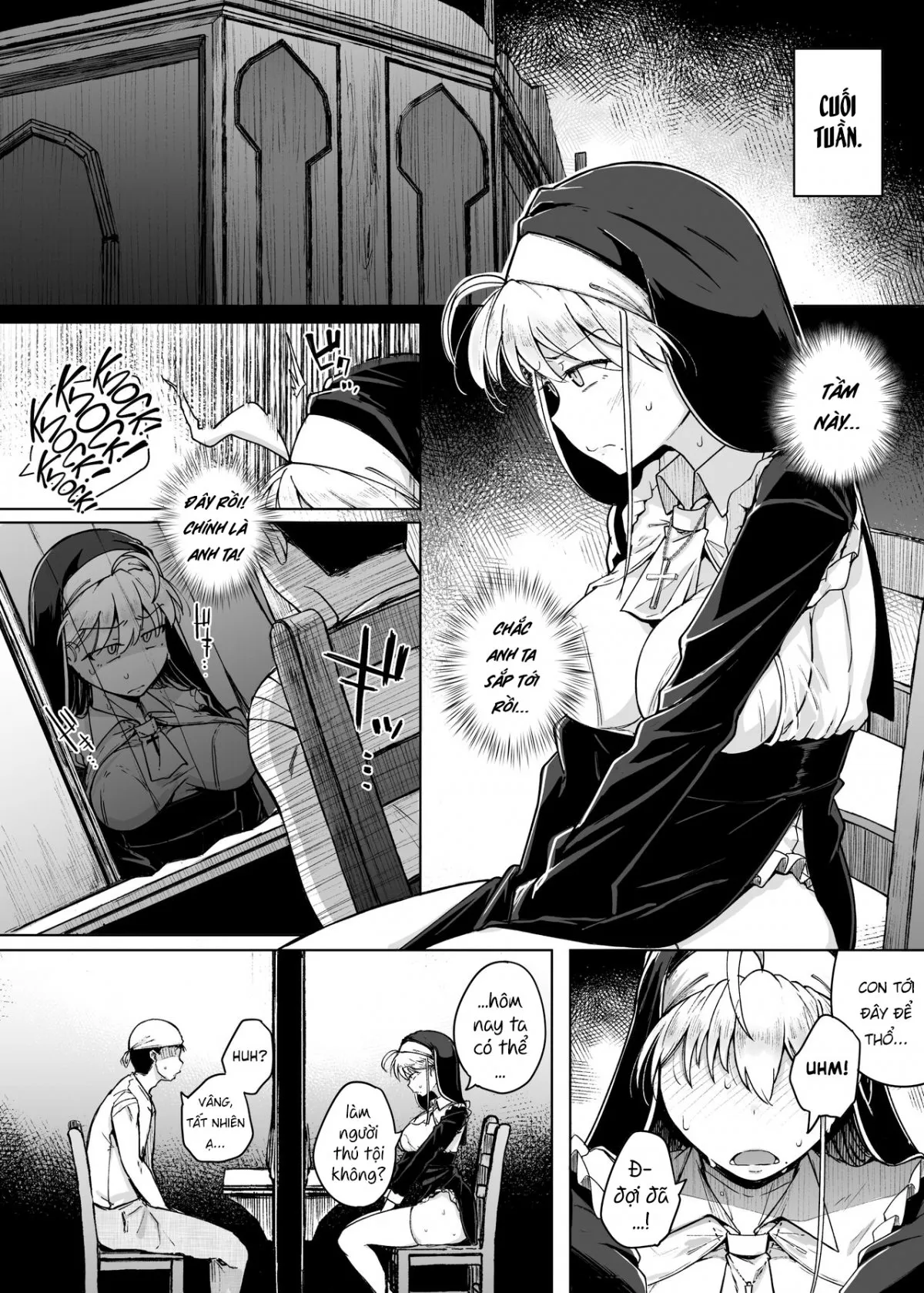HentaiVN.net - Ảnh 19 - Buồng xưng tội [Confession Hole] - Chap 2