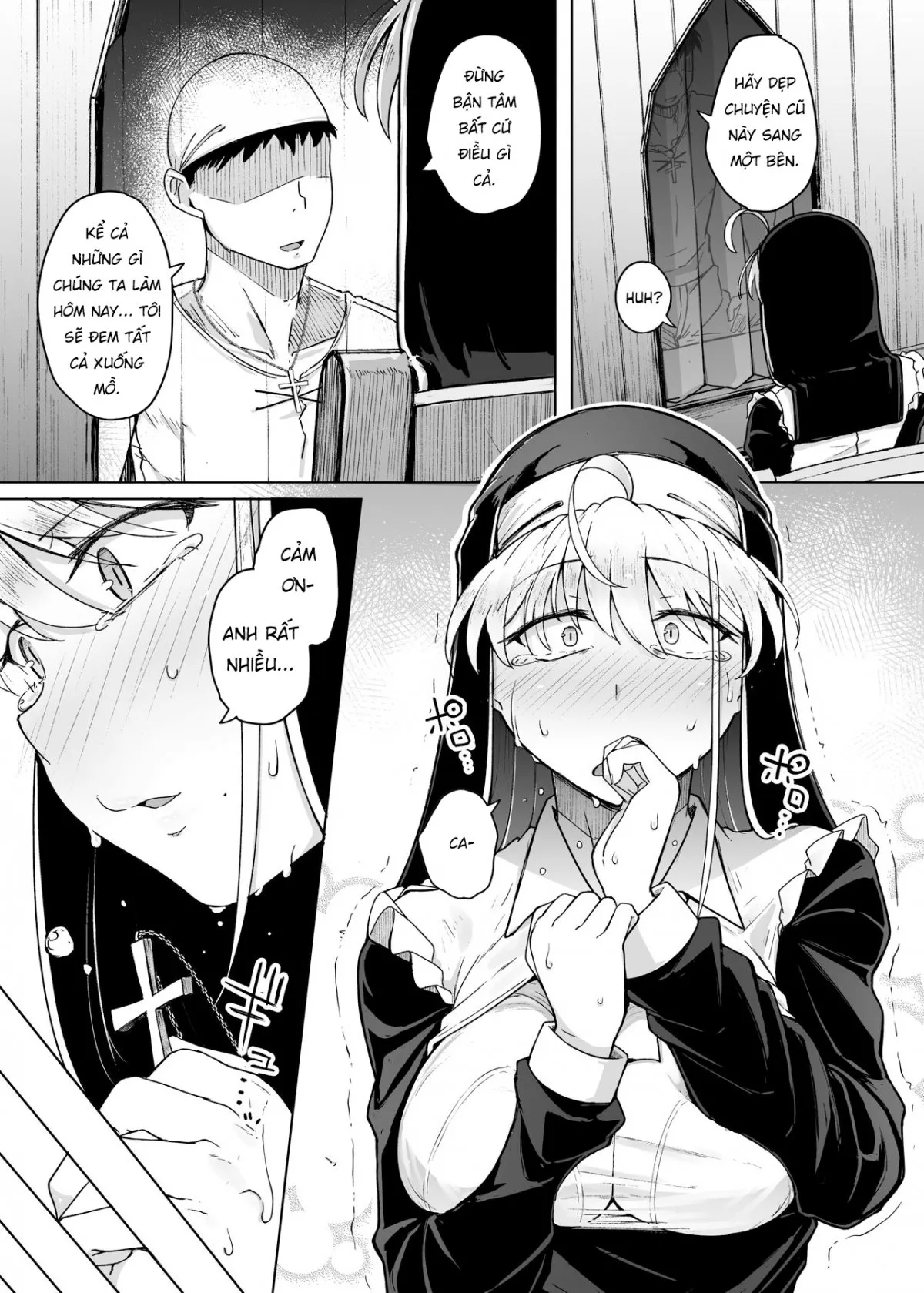 HentaiVN.net - Ảnh 22 - Buồng xưng tội [Confession Hole] - Chap 2