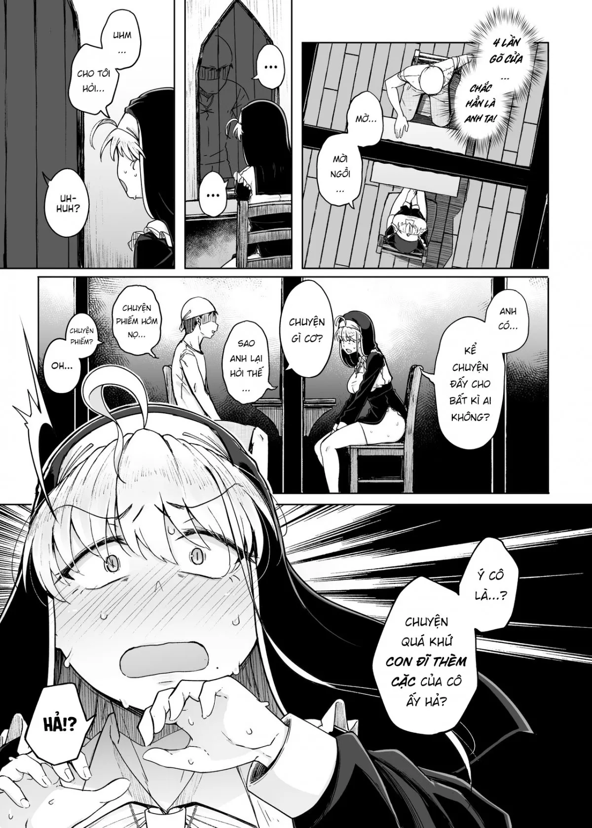 HentaiVN.net - Ảnh 30 - Buồng xưng tội [Confession Hole] - Chap 2