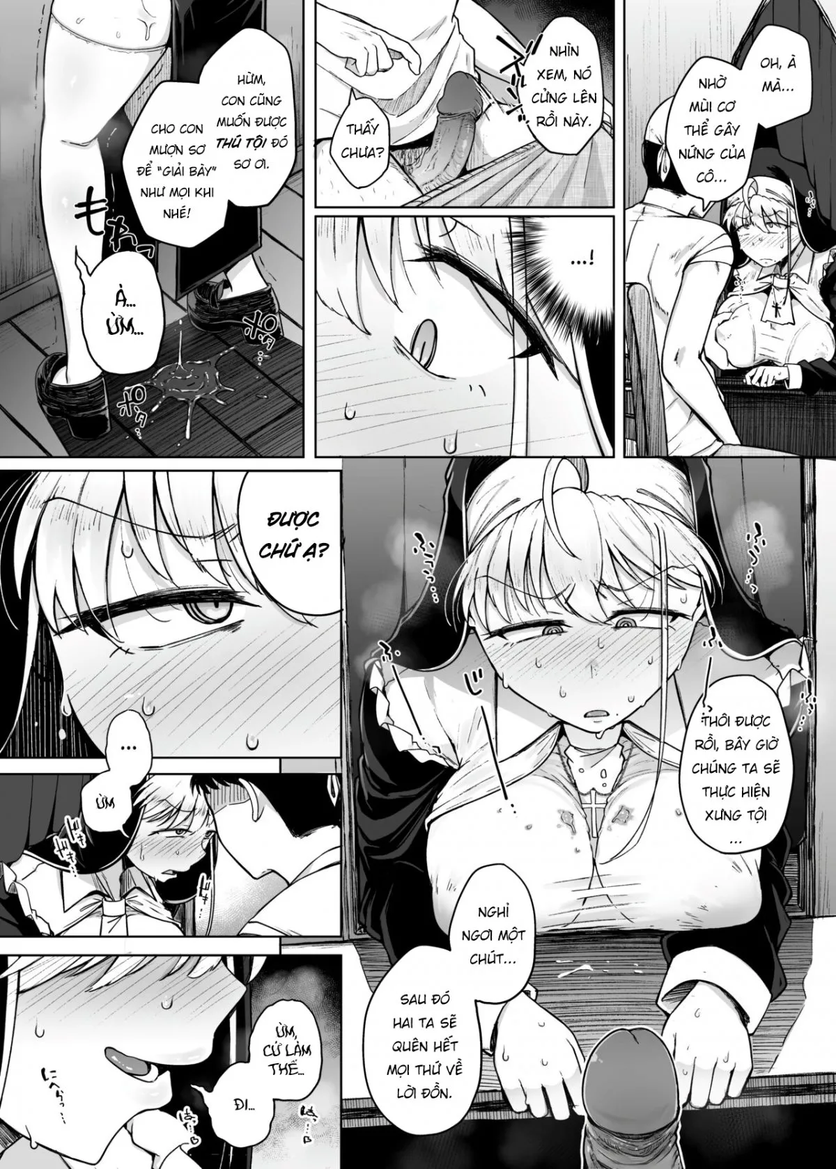 HentaiVN.net - Ảnh 33 - Buồng xưng tội [Confession Hole] - Chap 2