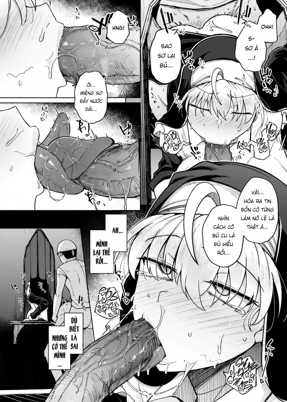 HentaiVN.net - Ảnh 47 - Buồng xưng tội [Confession Hole] - Chap 2