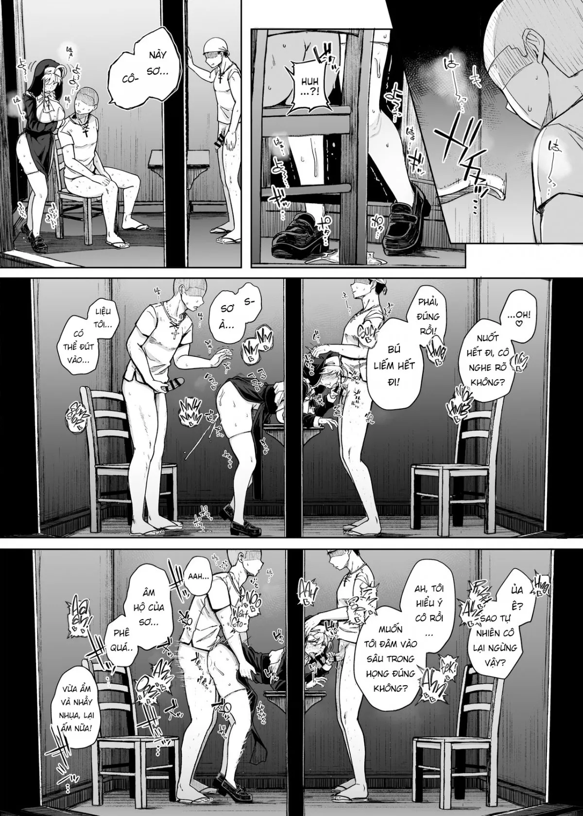 HentaiVN.net - Ảnh 52 - Buồng xưng tội [Confession Hole] - Chap 2