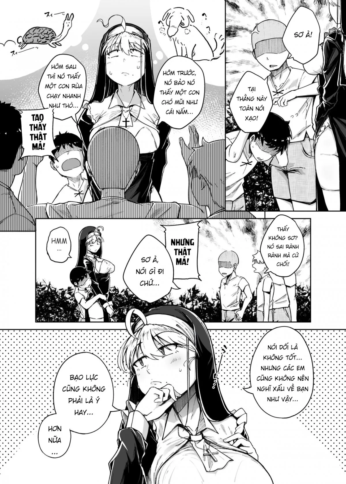 HentaiVN.net - Ảnh 5 - Buồng xưng tội [Confession Hole] - Chap 3