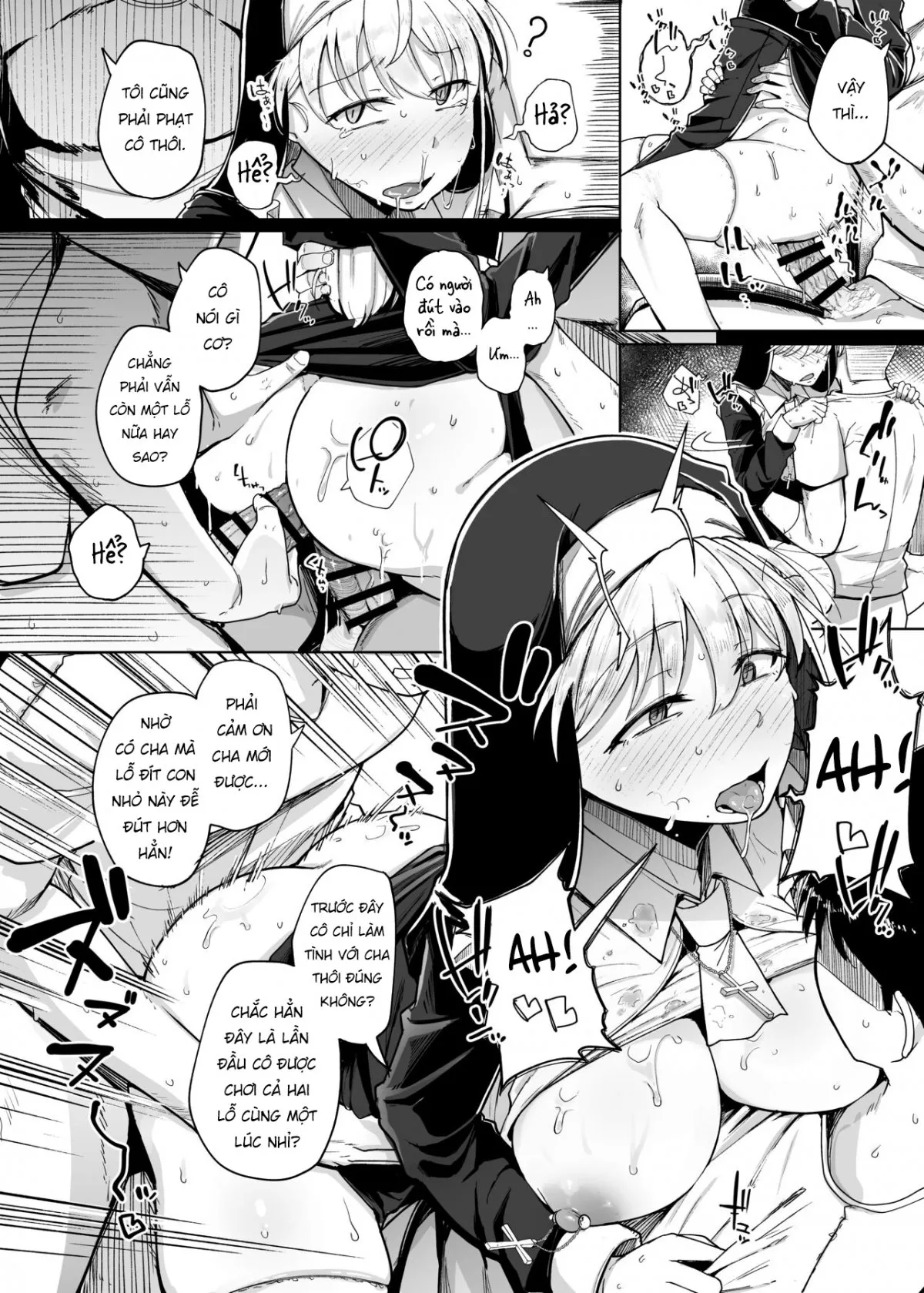 HentaiVN.net - Ảnh 24 - Buồng xưng tội [Confession Hole] - Chap 4