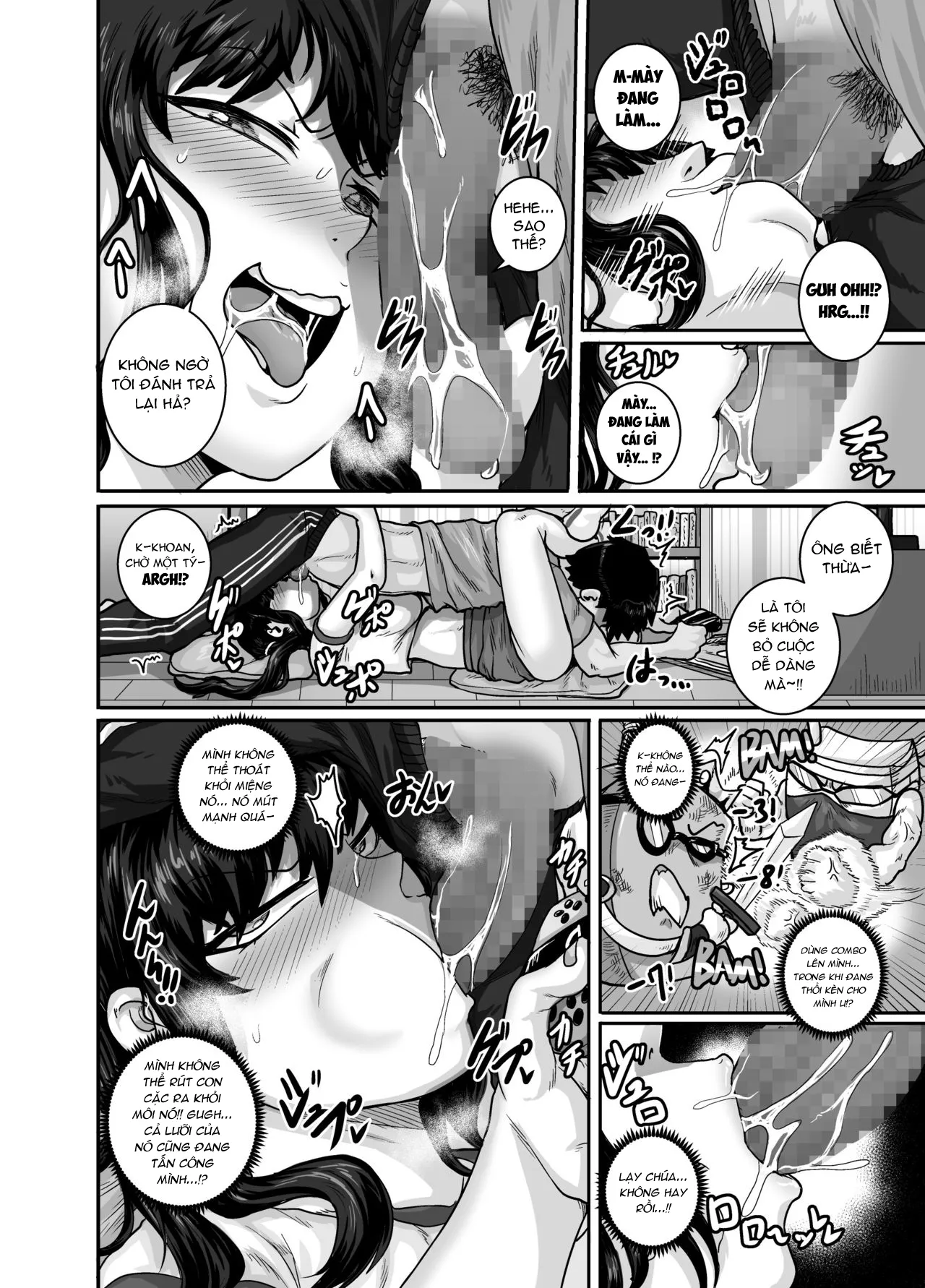 HentaiVN.net - Ảnh 6 - Dạy Dỗ Con Em Láo Lòn Bằng Con Cá Chà Bặc - Vol 2 [Annoying (Step) Sister Needs to be Scolded!! Two~ ; Mukatsuku Imouto wa Chanto Shikaranakucha!! 2] - Chap 1 - Vì game mà ae phang nhau