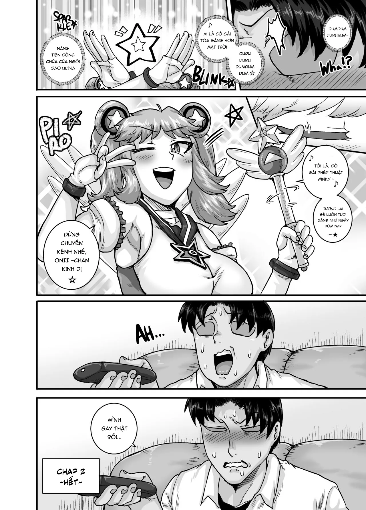 HentaiVN.net - Ảnh 25 - Dạy Dỗ Con Em Láo Lòn Bằng Con Cá Chà Bặc - Vol 2 [Annoying (Step) Sister Needs to be Scolded!! Two~ ; Mukatsuku Imouto wa Chanto Shikaranakucha!! 2] - Chap 2 - Phang em gái phép thuật