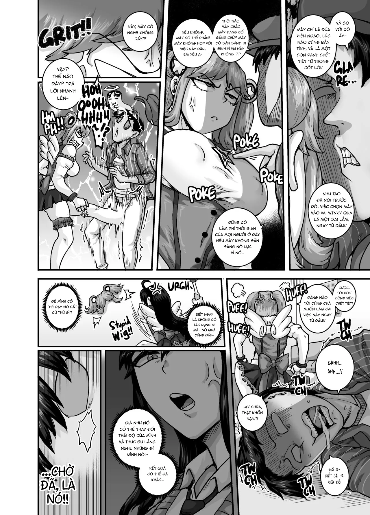 HentaiVN.net - Ảnh 7 - Dạy Dỗ Con Em Láo Lòn Bằng Con Cá Chà Bặc - Vol 2 [Annoying (Step) Sister Needs to be Scolded!! Two~ ; Mukatsuku Imouto wa Chanto Shikaranakucha!! 2] - Chap 2 - Phang em gái phép thuật