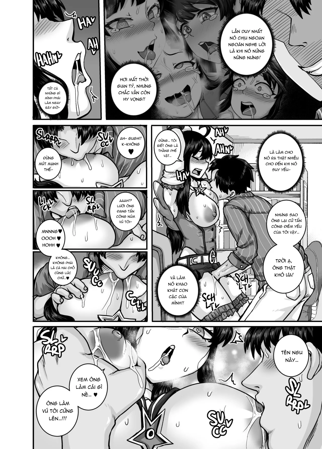 HentaiVN.net - Ảnh 9 - Dạy Dỗ Con Em Láo Lòn Bằng Con Cá Chà Bặc - Vol 2 [Annoying (Step) Sister Needs to be Scolded!! Two~ ; Mukatsuku Imouto wa Chanto Shikaranakucha!! 2] - Chap 2 - Phang em gái phép thuật