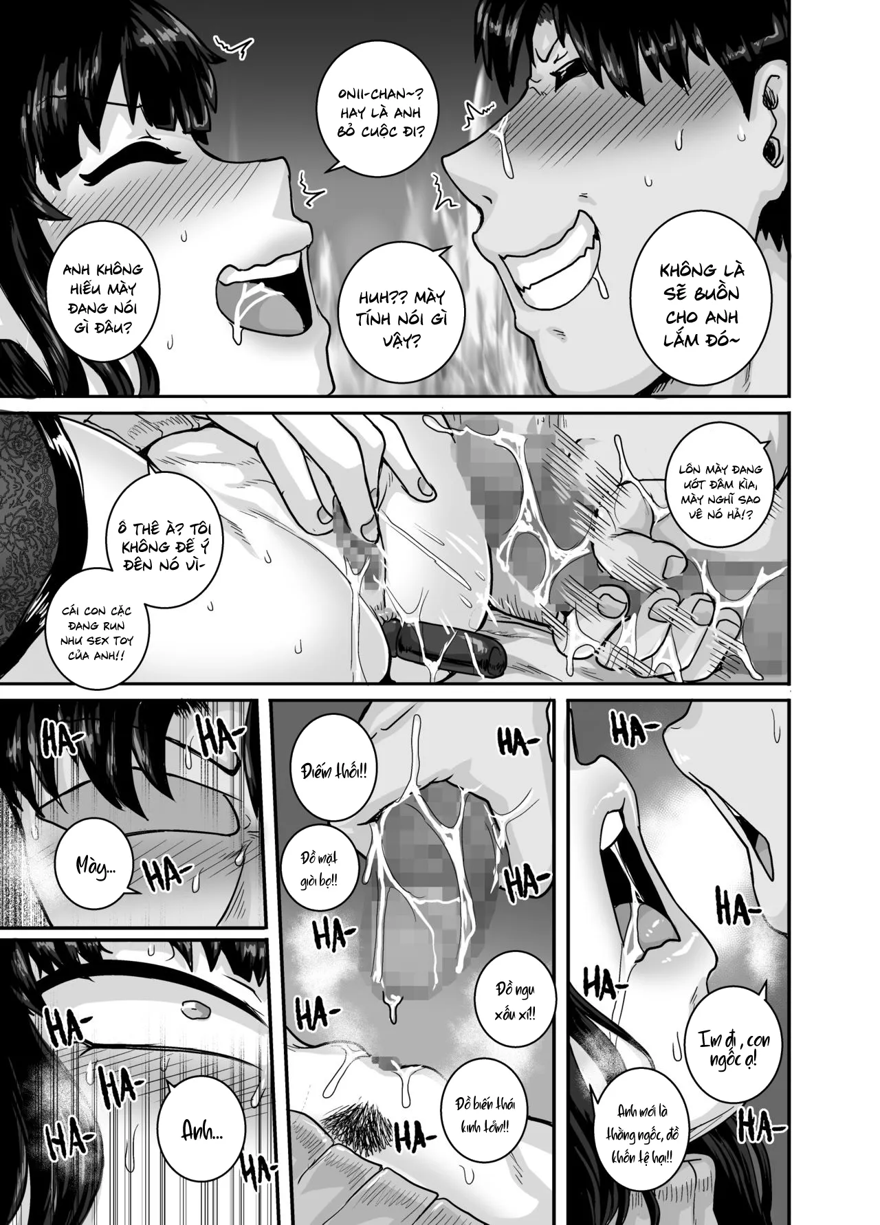 HentaiVN.net - Ảnh 15 - Dạy Dỗ Con Em Láo Lòn Bằng Con Cá Chà Bặc - Vol 2 [Annoying (Step) Sister Needs to be Scolded!! Two~ ; Mukatsuku Imouto wa Chanto Shikaranakucha!! 2] - Chap 3 - Cãi nhau và đình chiến