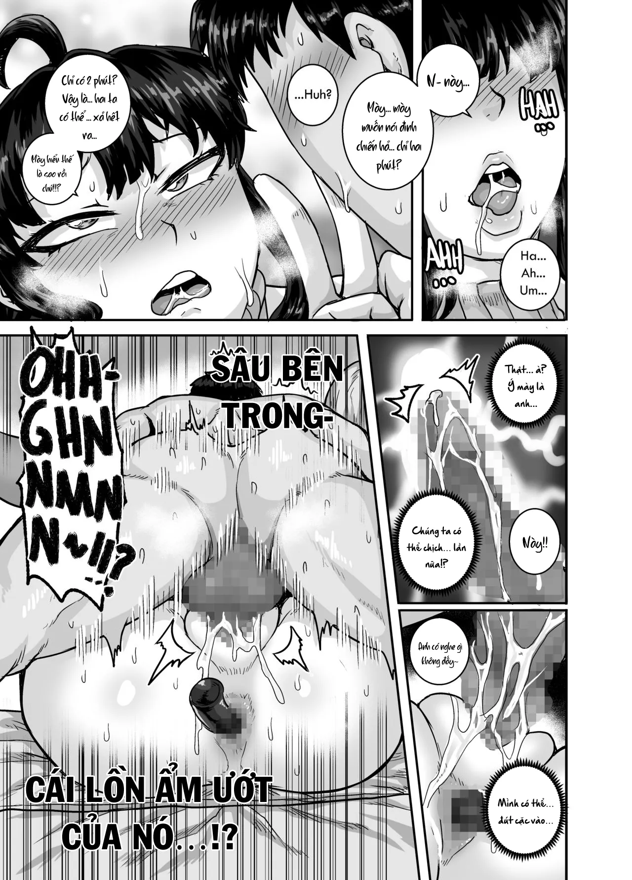 HentaiVN.net - Ảnh 17 - Dạy Dỗ Con Em Láo Lòn Bằng Con Cá Chà Bặc - Vol 2 [Annoying (Step) Sister Needs to be Scolded!! Two~ ; Mukatsuku Imouto wa Chanto Shikaranakucha!! 2] - Chap 3 - Cãi nhau và đình chiến