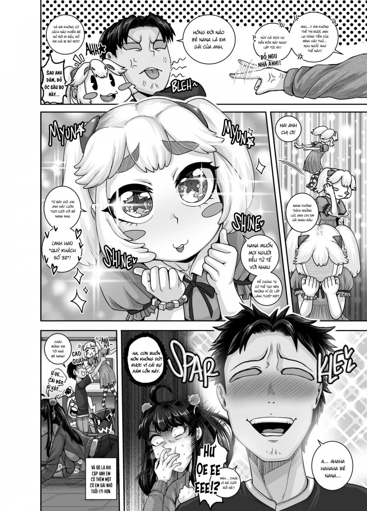 HentaiVN.net - Ảnh 18 - Dạy Dỗ Con Em Láo Lòn Bằng Con Cá Chà Bặc - Vol 2 [Annoying (Step) Sister Needs to be Scolded!! Two~ ; Mukatsuku Imouto wa Chanto Shikaranakucha!! 2] - Phần 3 - Chap 1