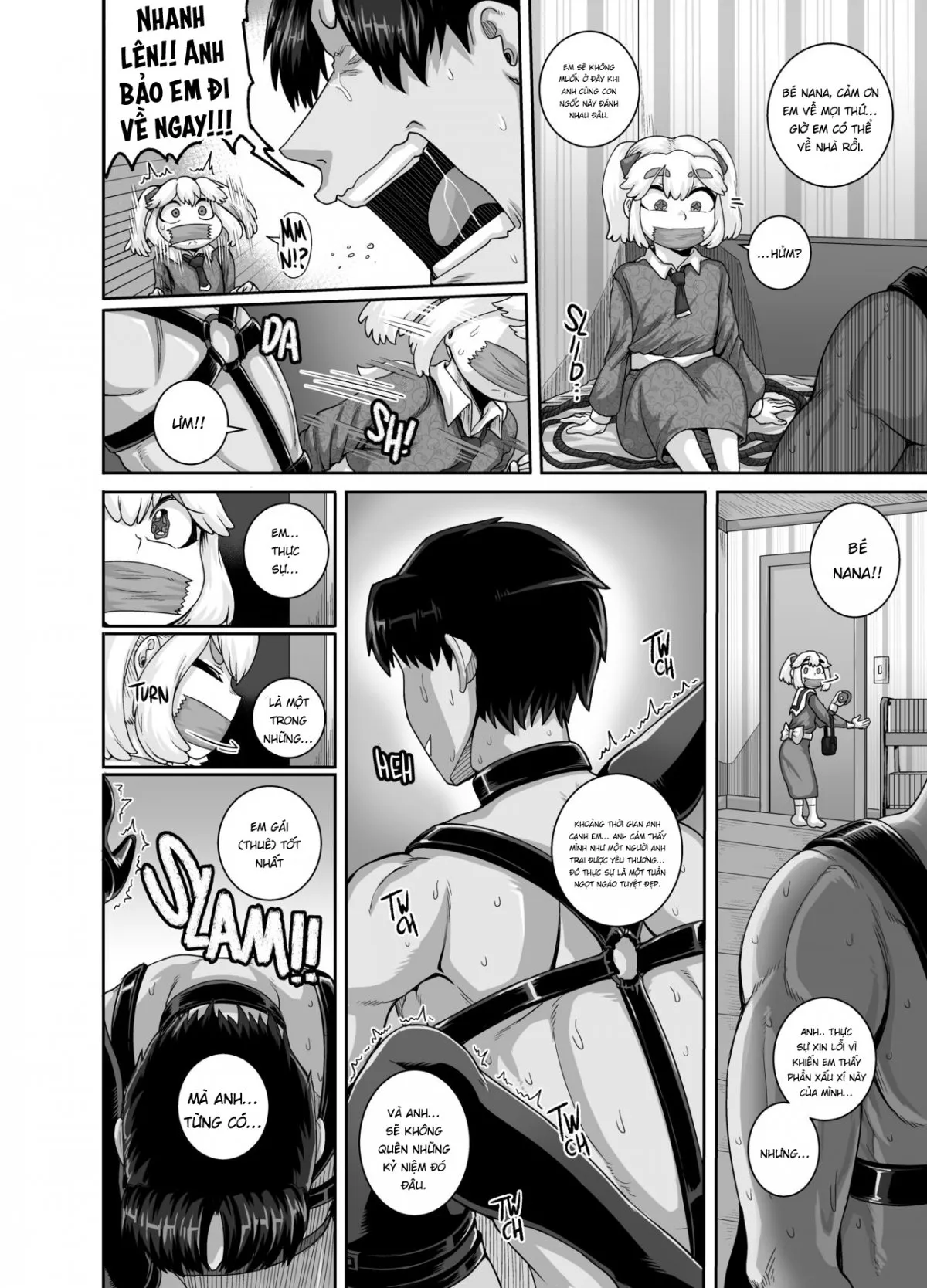 HentaiVN.net - Ảnh 13 - Dạy Dỗ Con Em Láo Lòn Bằng Con Cá Chà Bặc - Vol 2 [Annoying (Step) Sister Needs to be Scolded!! Two~ ; Mukatsuku Imouto wa Chanto Shikaranakucha!! 2] - Phần 3 - Chap 2