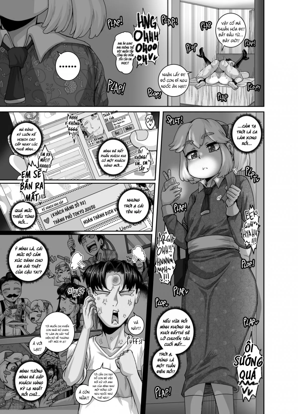 HentaiVN.net - Ảnh 16 - Dạy Dỗ Con Em Láo Lòn Bằng Con Cá Chà Bặc - Vol 2 [Annoying (Step) Sister Needs to be Scolded!! Two~ ; Mukatsuku Imouto wa Chanto Shikaranakucha!! 2] - Phần 3 - Chap 2
