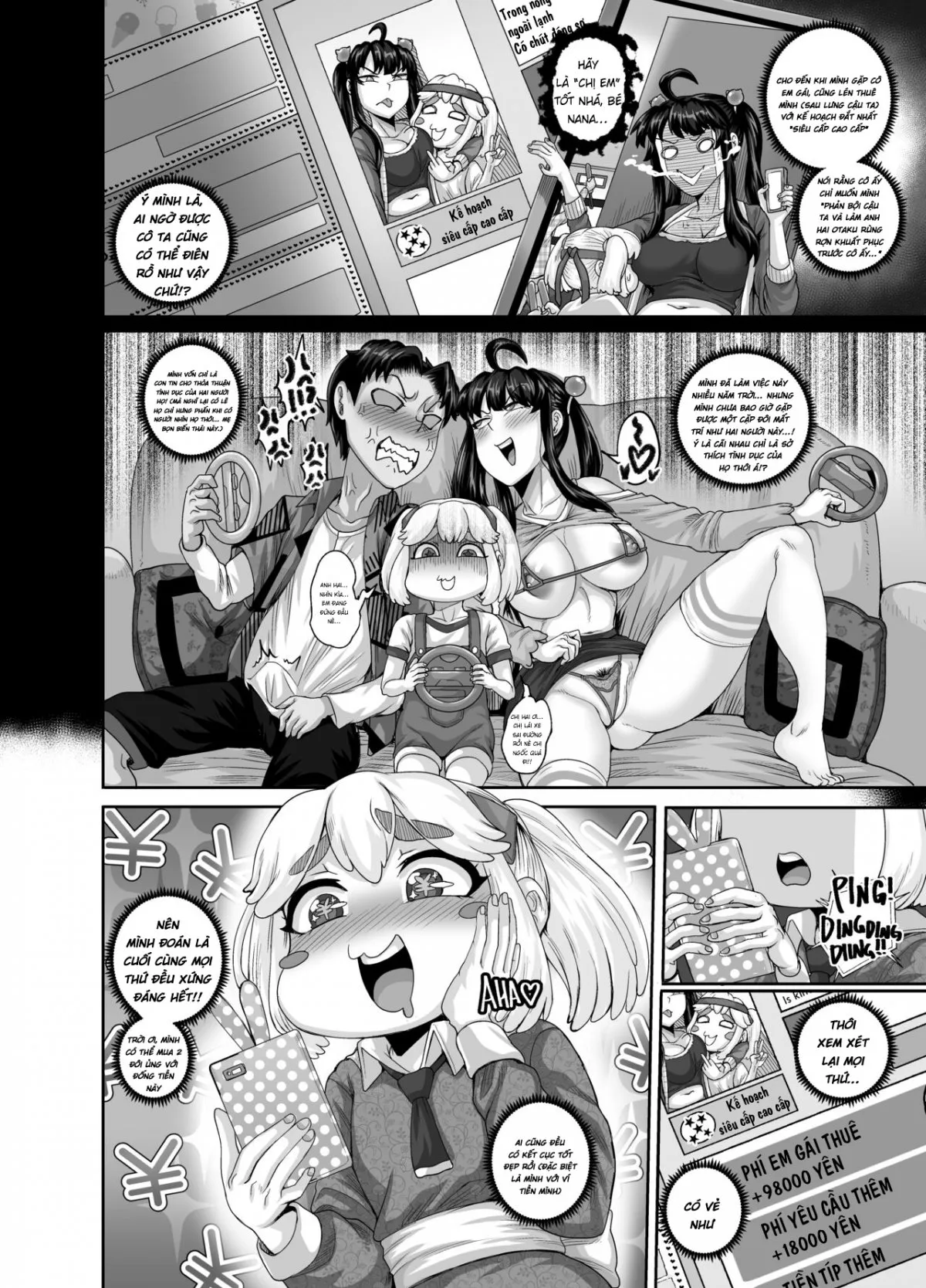 HentaiVN.net - Ảnh 17 - Dạy Dỗ Con Em Láo Lòn Bằng Con Cá Chà Bặc - Vol 2 [Annoying (Step) Sister Needs to be Scolded!! Two~ ; Mukatsuku Imouto wa Chanto Shikaranakucha!! 2] - Phần 3 - Chap 2