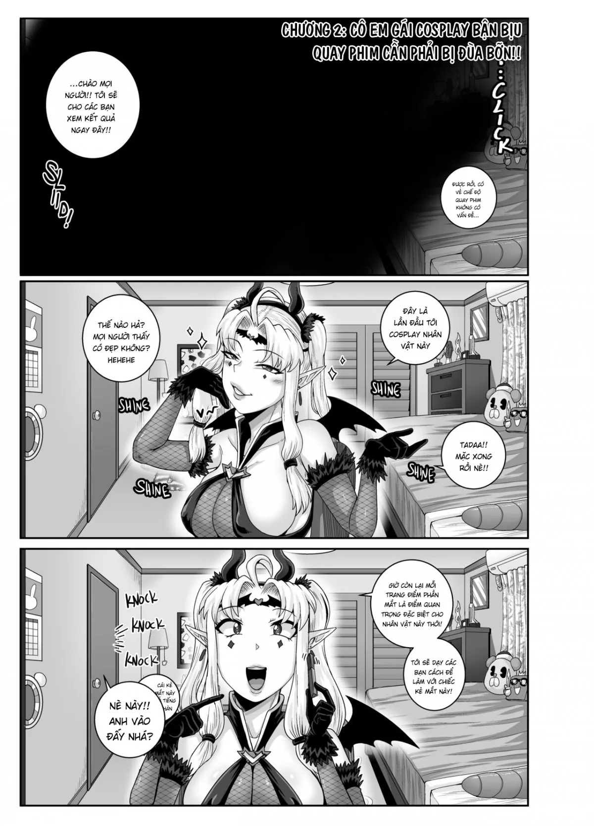 HentaiVN.net - Ảnh 20 - Dạy Dỗ Con Em Láo Lòn Bằng Con Cá Chà Bặc - Vol 2 [Annoying (Step) Sister Needs to be Scolded!! Two~ ; Mukatsuku Imouto wa Chanto Shikaranakucha!! 2] - Phần 3 - Chap 2
