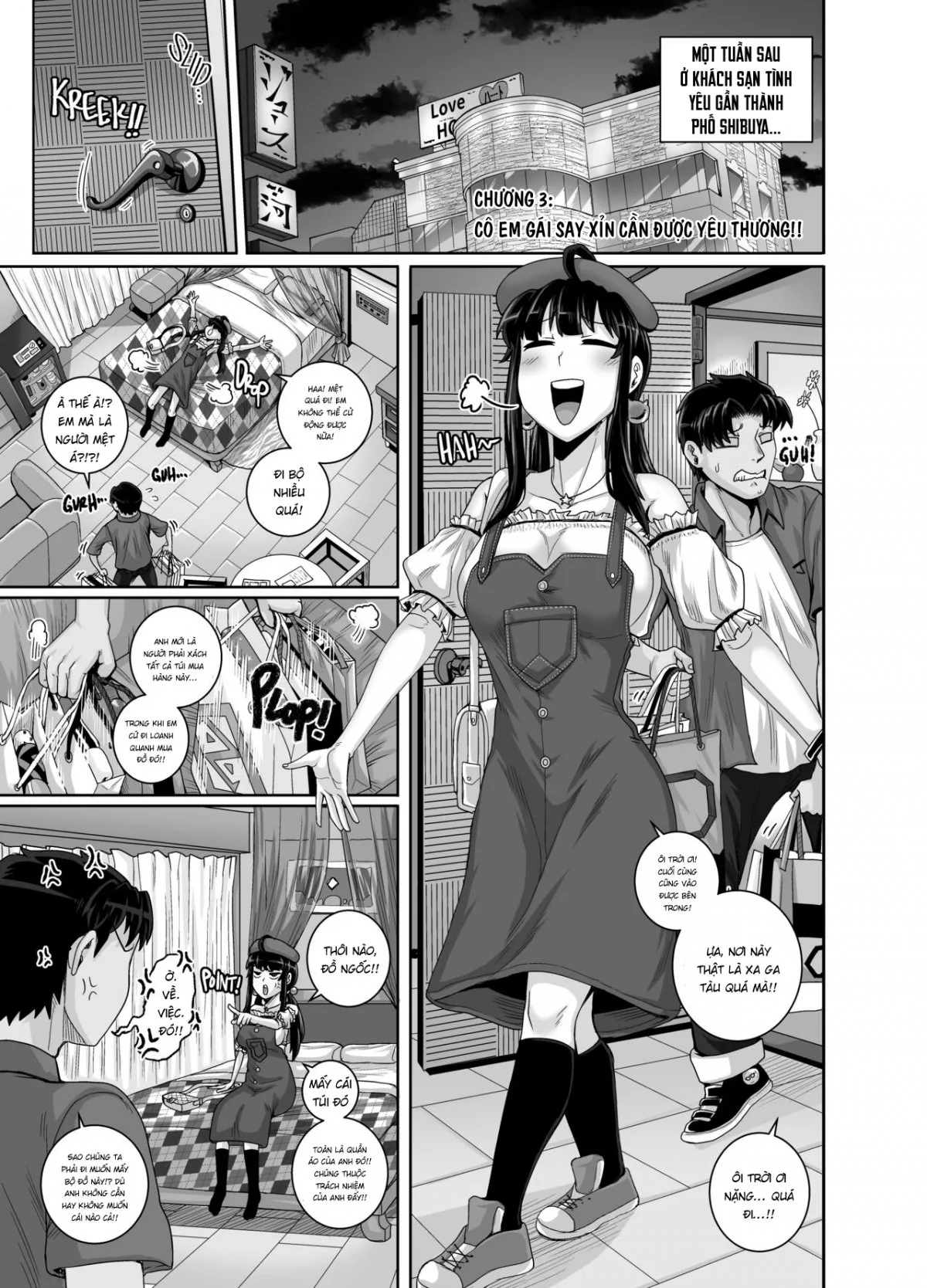 HentaiVN.net - Ảnh 13 - Dạy Dỗ Con Em Láo Lòn Bằng Con Cá Chà Bặc - Vol 2 [Annoying (Step) Sister Needs to be Scolded!! Two~ ; Mukatsuku Imouto wa Chanto Shikaranakucha!! 2] - Phần 3 - Chap 3