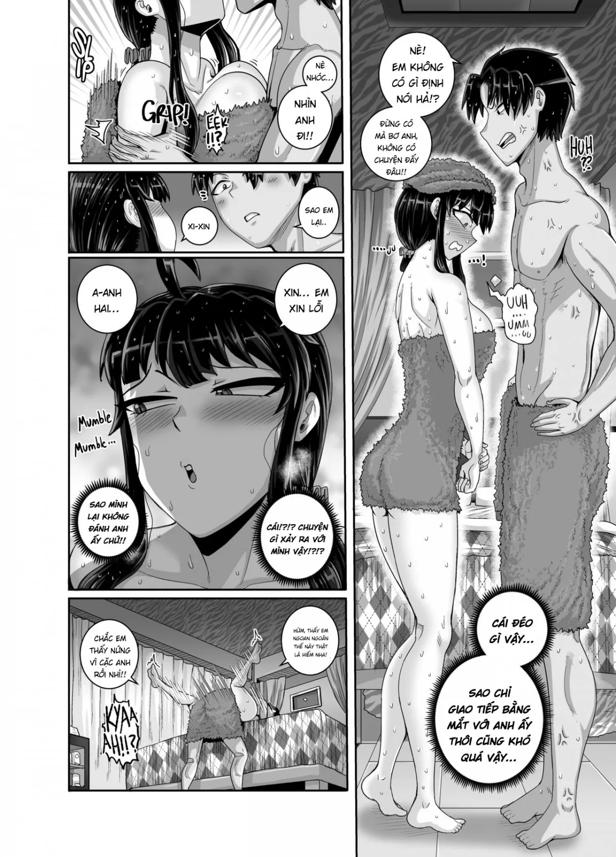 HentaiVN.net - Ảnh 18 - Dạy Dỗ Con Em Láo Lòn Bằng Con Cá Chà Bặc - Vol 2 [Annoying (Step) Sister Needs to be Scolded!! Two~ ; Mukatsuku Imouto wa Chanto Shikaranakucha!! 2] - Phần 3 - Chap 3