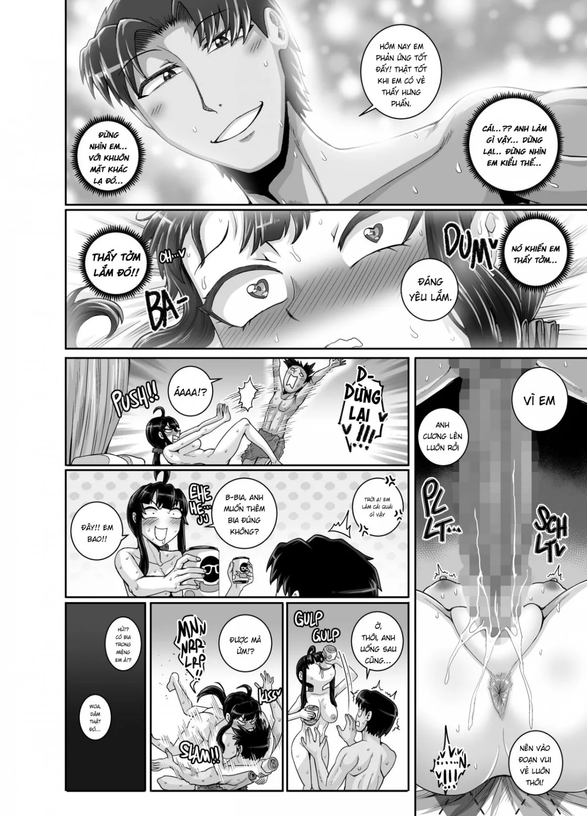 HentaiVN.net - Ảnh 20 - Dạy Dỗ Con Em Láo Lòn Bằng Con Cá Chà Bặc - Vol 2 [Annoying (Step) Sister Needs to be Scolded!! Two~ ; Mukatsuku Imouto wa Chanto Shikaranakucha!! 2] - Phần 3 - Chap 3
