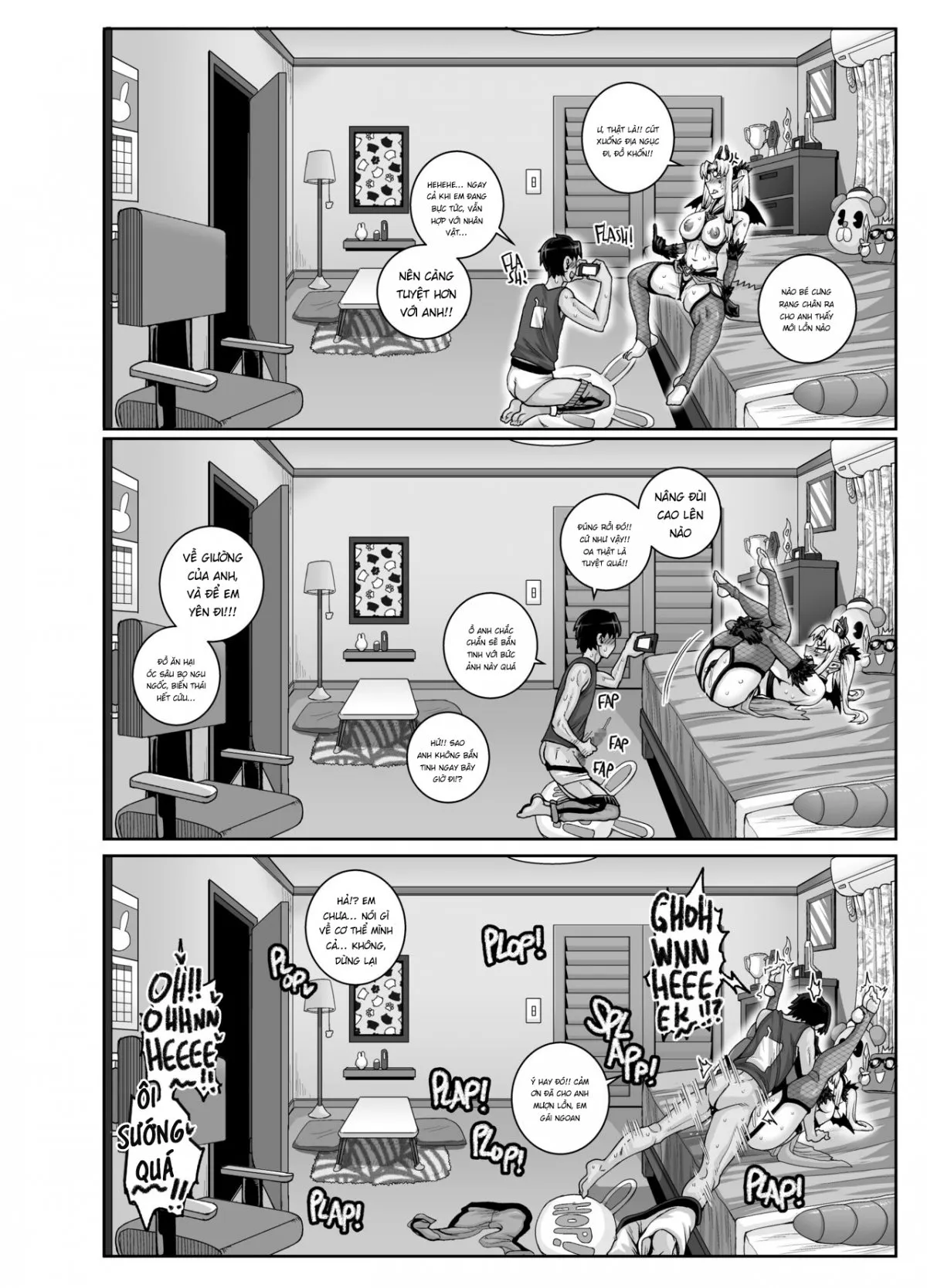 HentaiVN.net - Ảnh 4 - Dạy Dỗ Con Em Láo Lòn Bằng Con Cá Chà Bặc - Vol 2 [Annoying (Step) Sister Needs to be Scolded!! Two~ ; Mukatsuku Imouto wa Chanto Shikaranakucha!! 2] - Phần 3 - Chap 3