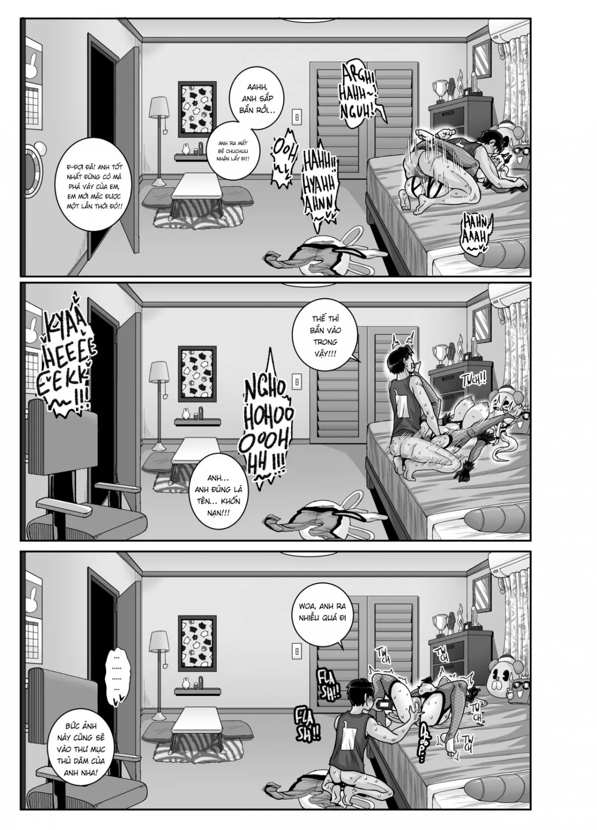 HentaiVN.net - Ảnh 5 - Dạy Dỗ Con Em Láo Lòn Bằng Con Cá Chà Bặc - Vol 2 [Annoying (Step) Sister Needs to be Scolded!! Two~ ; Mukatsuku Imouto wa Chanto Shikaranakucha!! 2] - Phần 3 - Chap 3