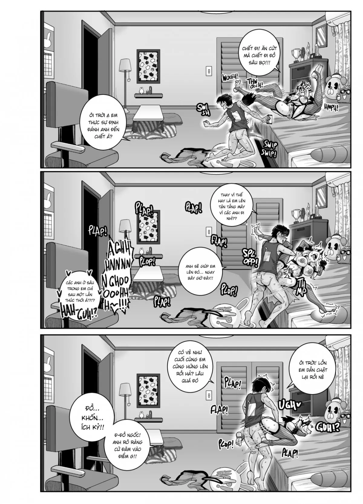 HentaiVN.net - Ảnh 6 - Dạy Dỗ Con Em Láo Lòn Bằng Con Cá Chà Bặc - Vol 2 [Annoying (Step) Sister Needs to be Scolded!! Two~ ; Mukatsuku Imouto wa Chanto Shikaranakucha!! 2] - Phần 3 - Chap 3