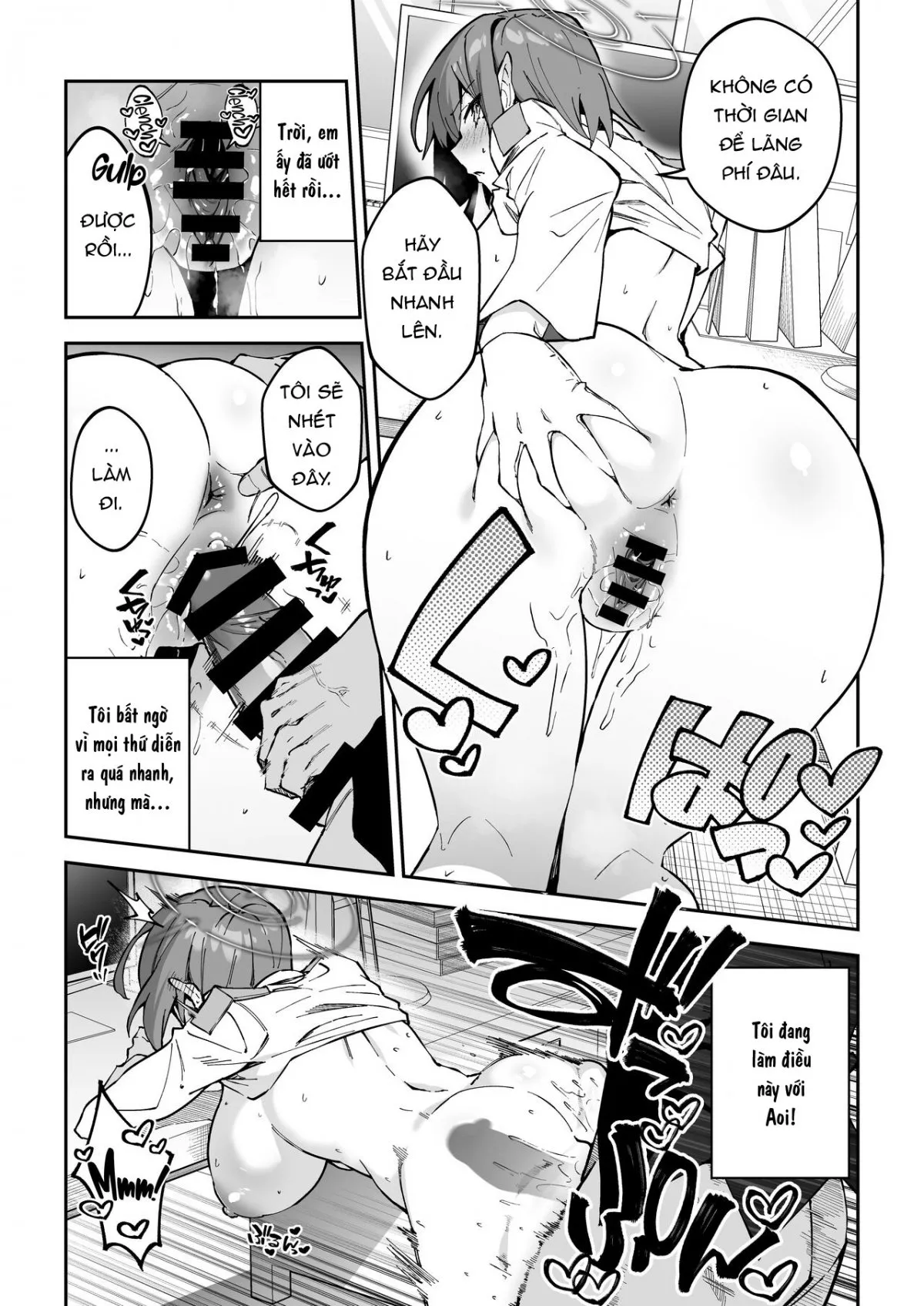 HentaiVN.net - Ảnh 8 - Koushi Kondou Namahame Koubi | Mixing Business with Raw Pleasure - Oneshot