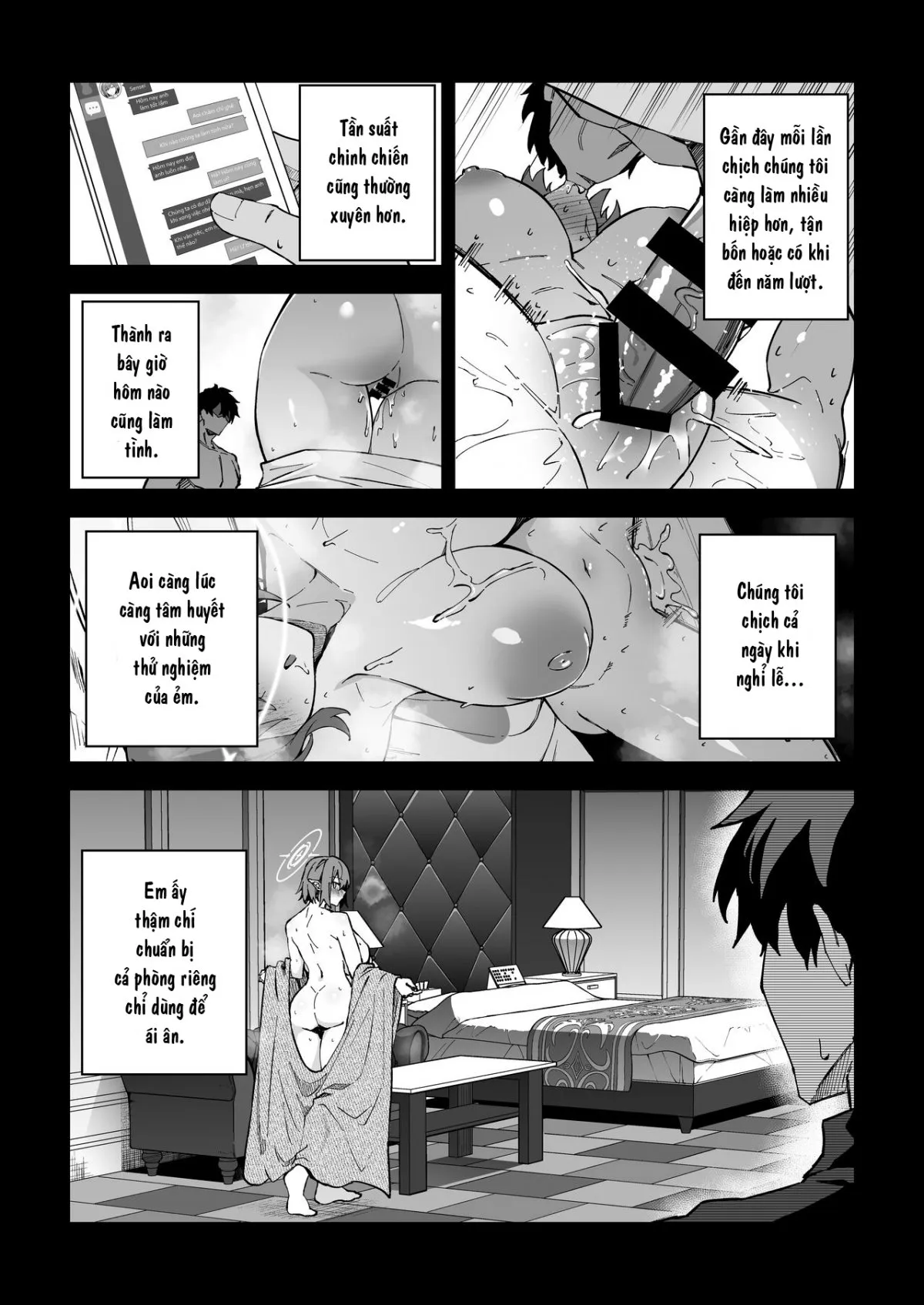 HentaiVN.net - Ảnh 15 - Koushi Kondou Namahame Koubi | Mixing Business with Raw Pleasure - Oneshot