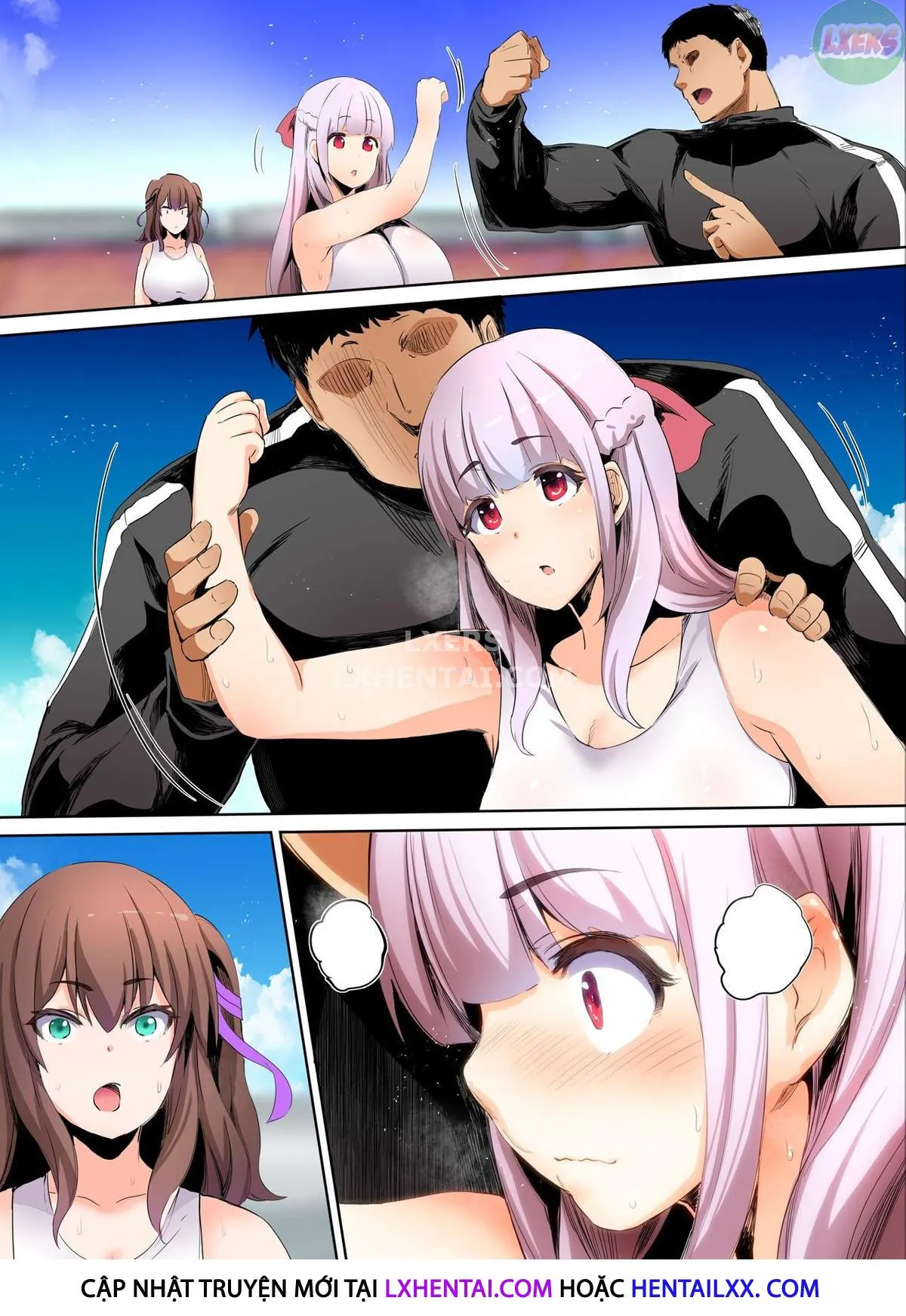 HentaiVN.net - Ảnh 37 - Rikujoubu Buchou To Fukubuchou Wa Ore No Nama Onaho!!! - Chap 1
