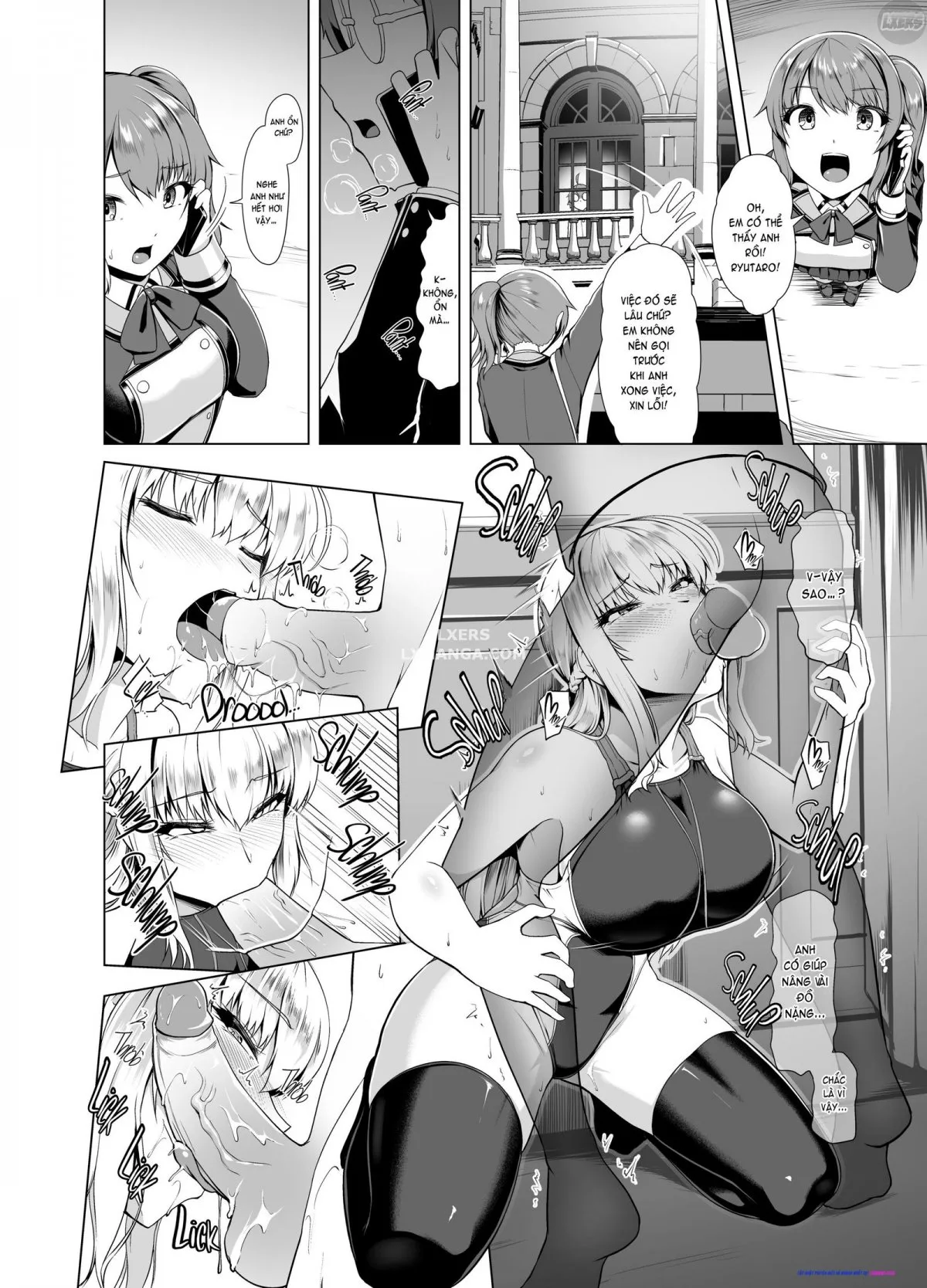 HentaiVN.net - Ảnh 15 - The Student Council's Demand - Chap 1
