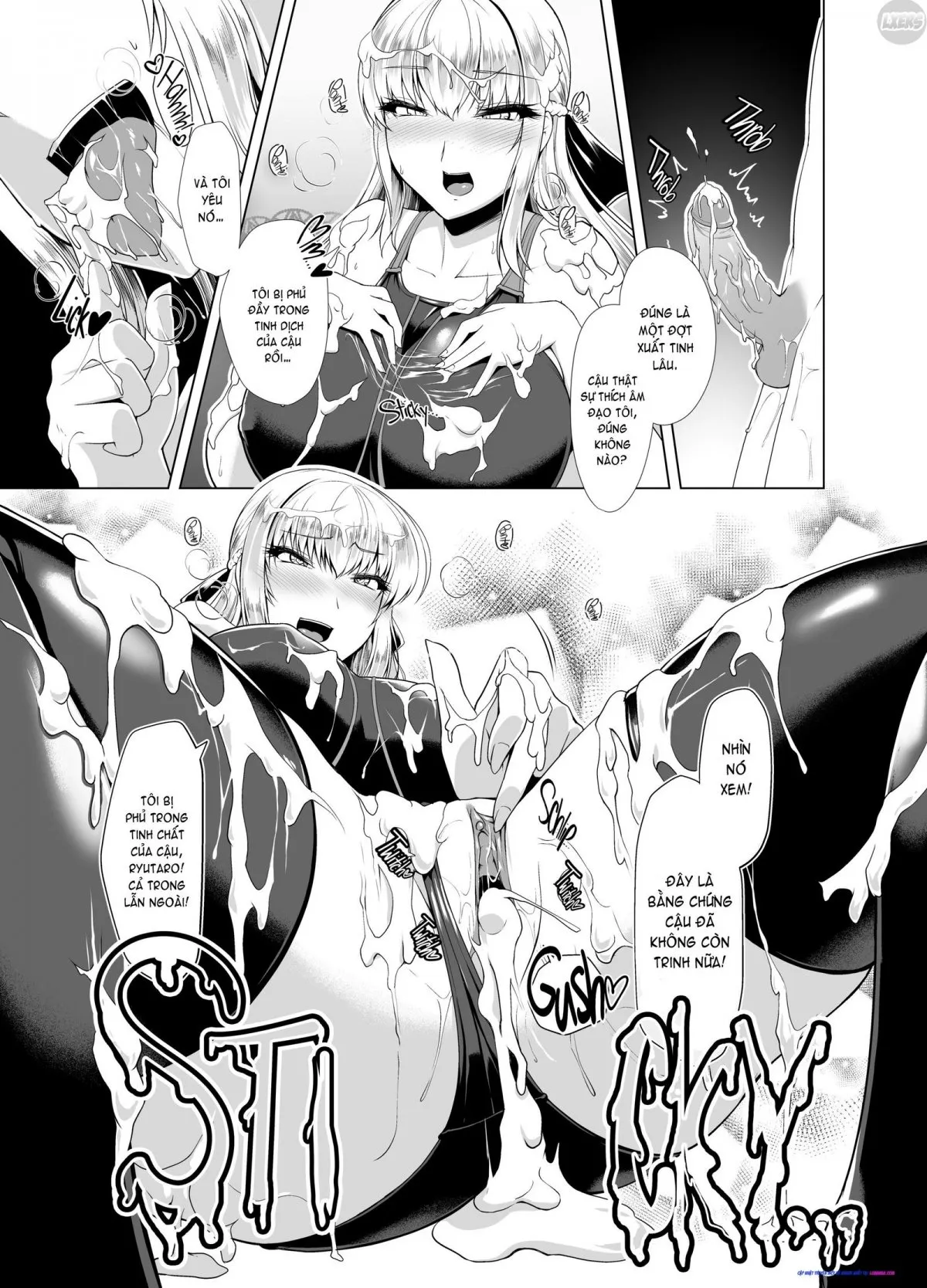 HentaiVN.net - Ảnh 22 - The Student Council's Demand - Chap 1