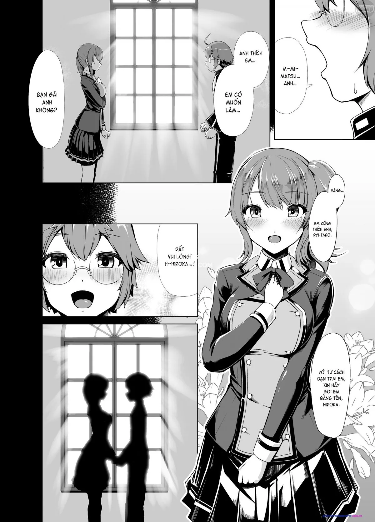HentaiVN.net - Ảnh 4 - The Student Council's Demand - Chap 1