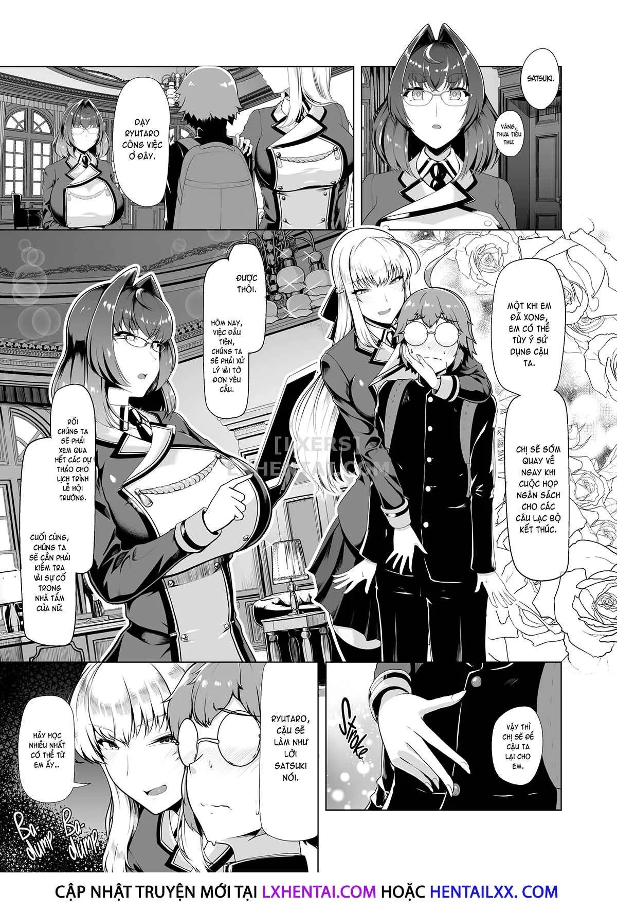 HentaiVN.net - Ảnh 11 - The Student Council's Demand - Chap 2