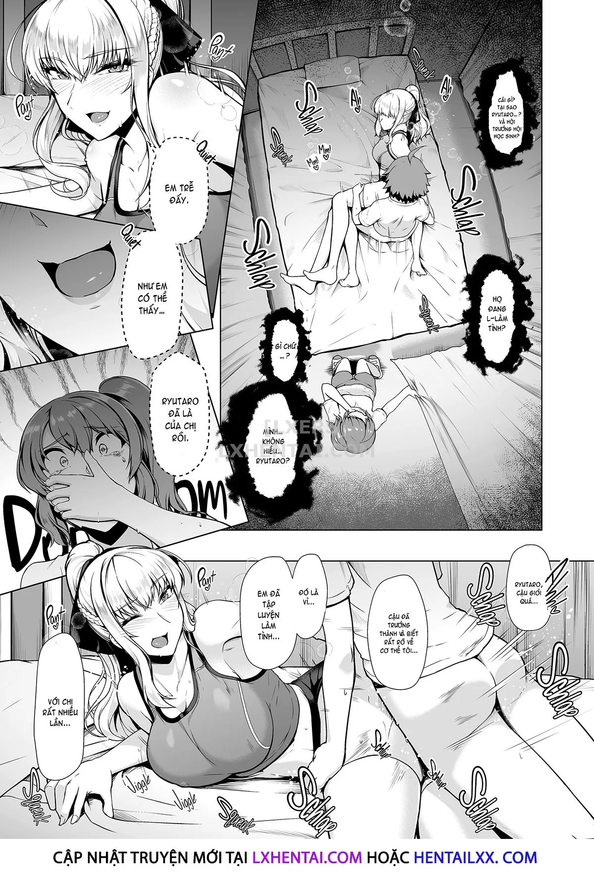 HentaiVN.net - Ảnh 17 - The Student Council's Demand - Chap 3