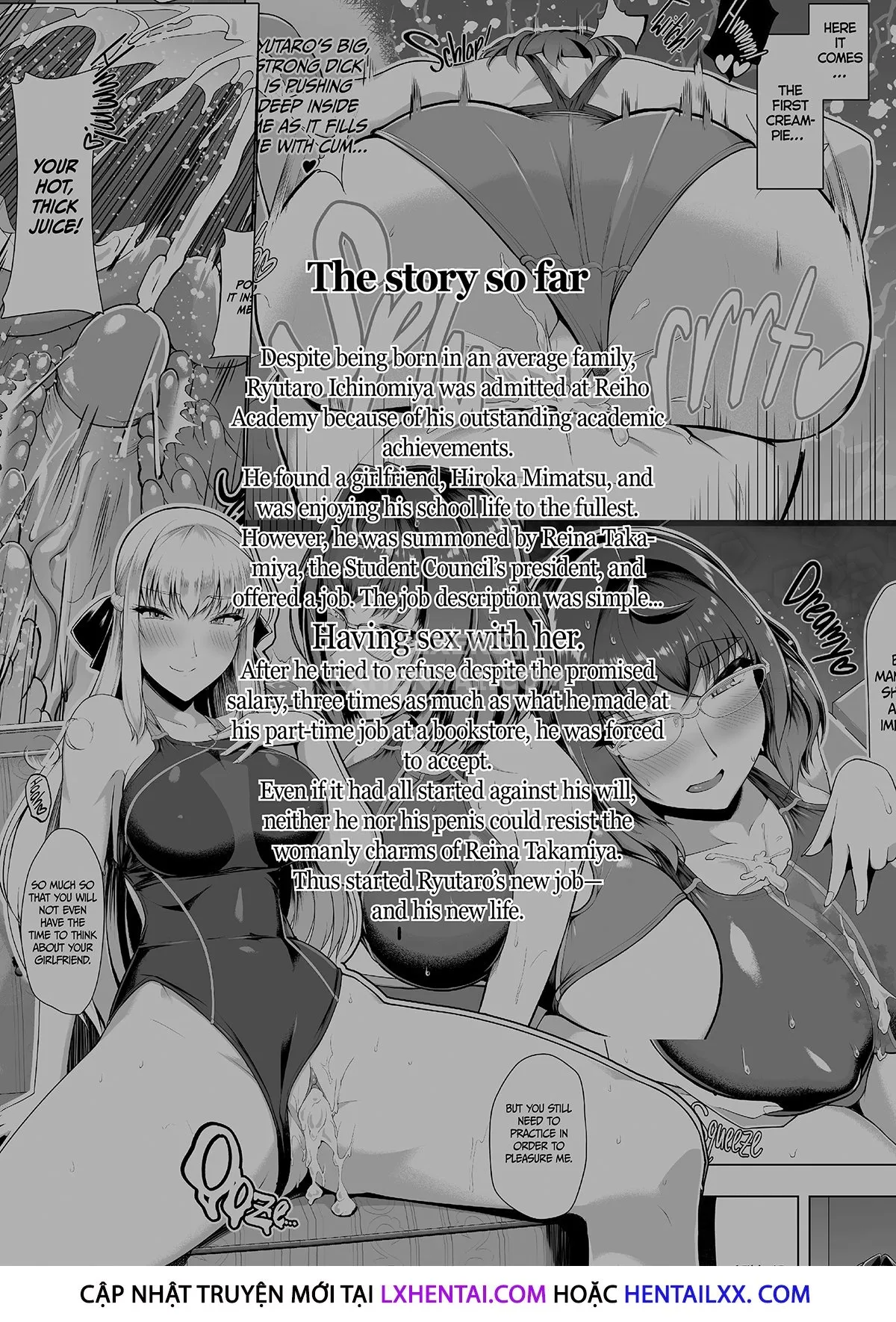 HentaiVN.net - Ảnh 4 - The Student Council's Demand - Chap 3