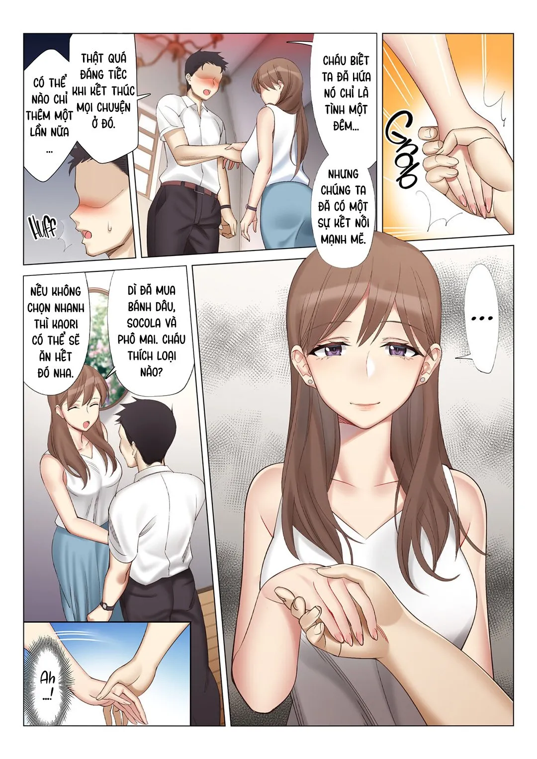 HentaiVN.net - Ảnh 10 - Quan hệ với mẹ của bạn gái tôi - Chap 2