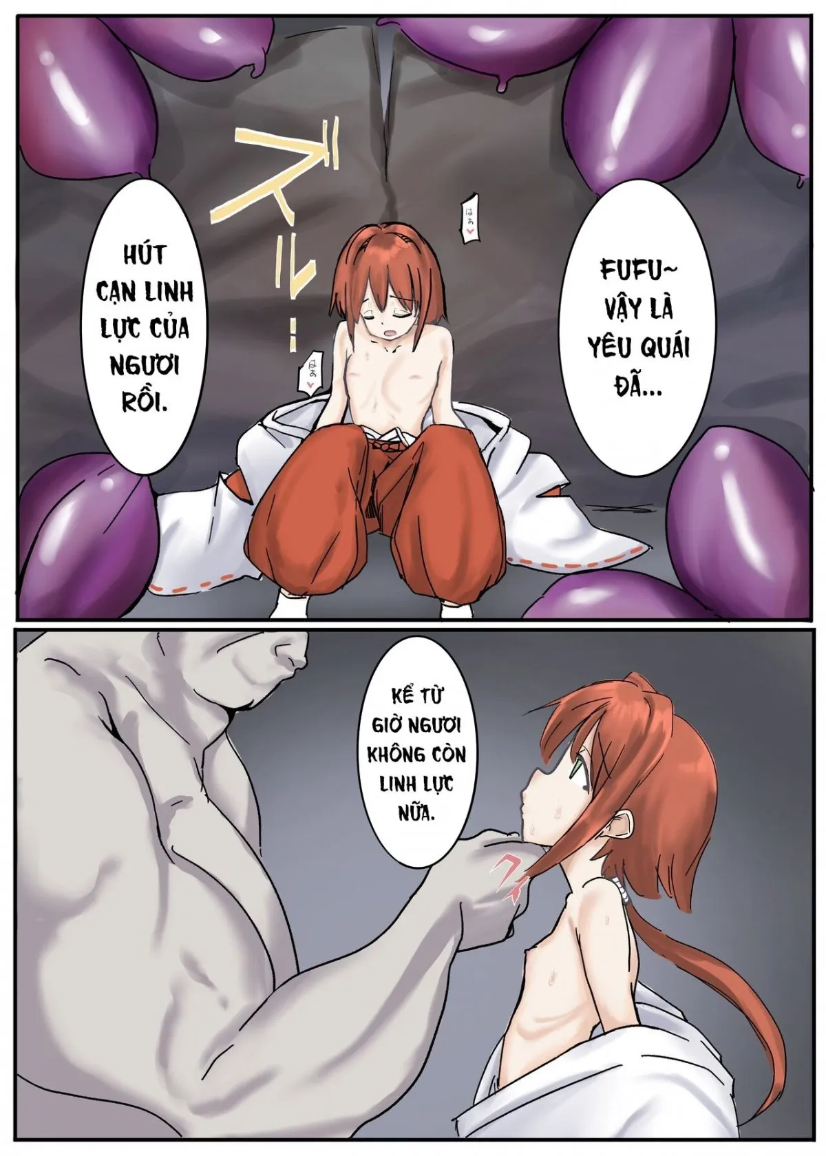 HentaiVN.net - Ảnh 18 - Vu nữ của quỷ. [Oni Miko] - Chap 1