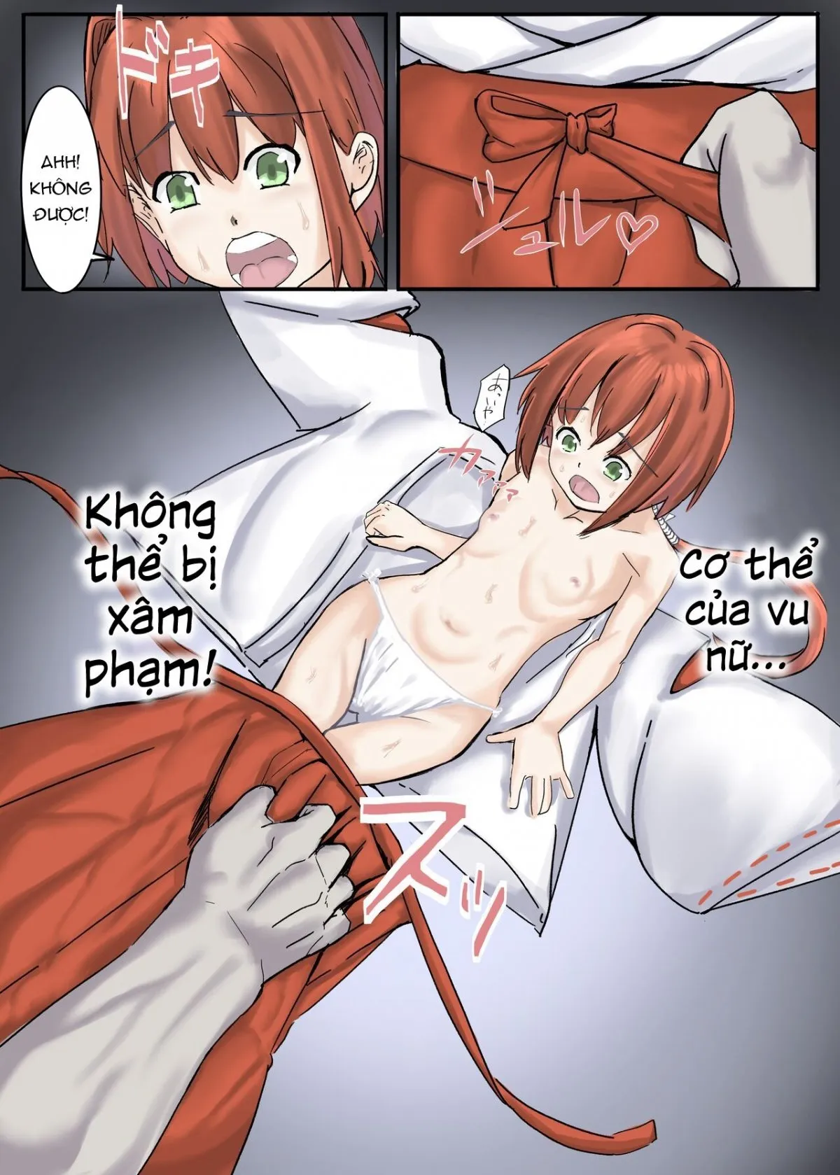 HentaiVN.net - Ảnh 20 - Vu nữ của quỷ. [Oni Miko] - Chap 1