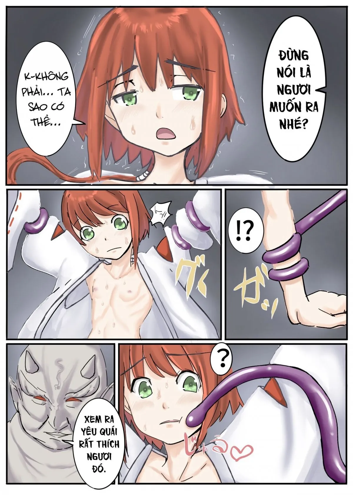 HentaiVN.net - Ảnh 28 - Vu nữ của quỷ. [Oni Miko] - Chap 1