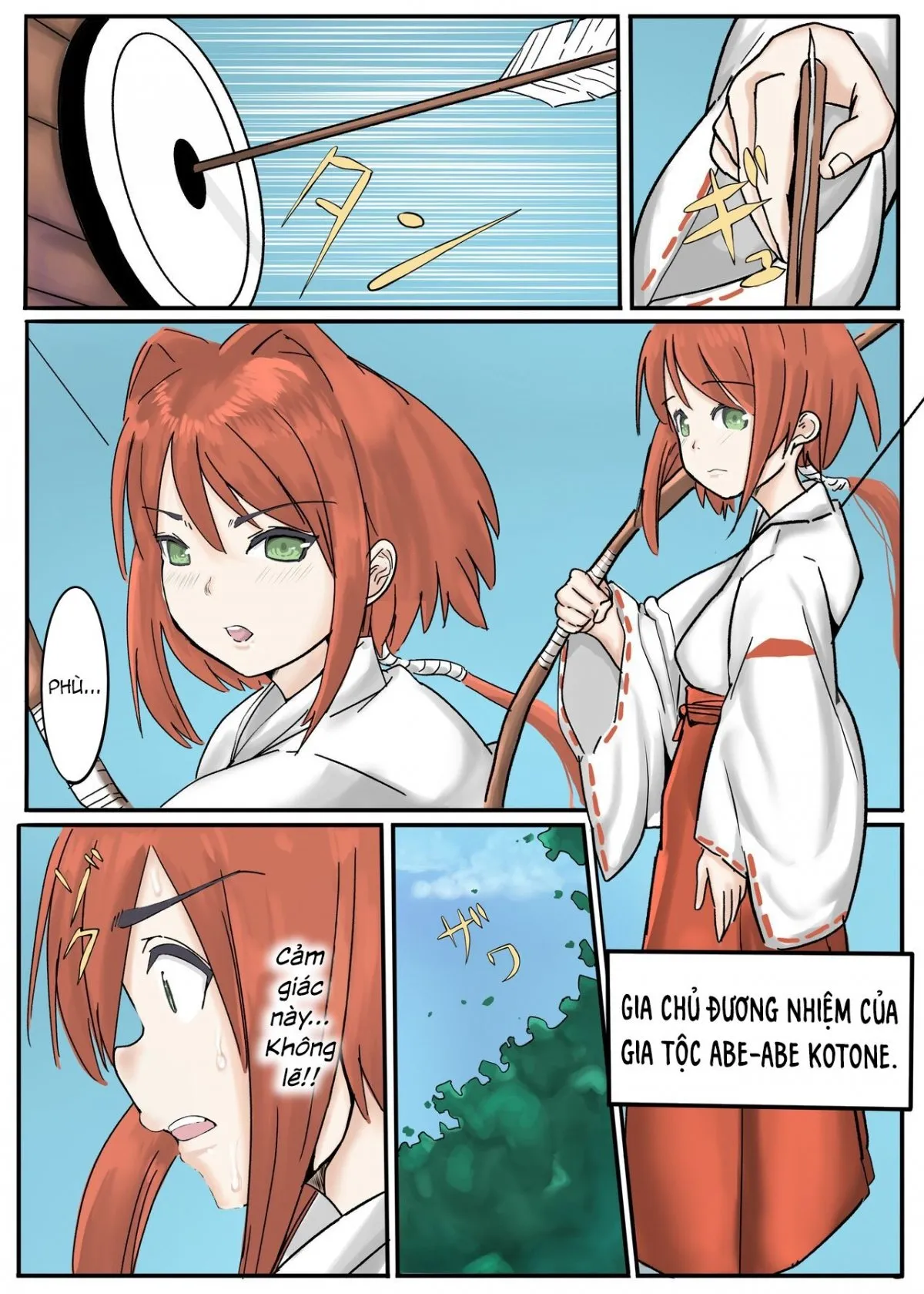 HentaiVN.net - Ảnh 5 - Vu nữ của quỷ. [Oni Miko] - Chap 1