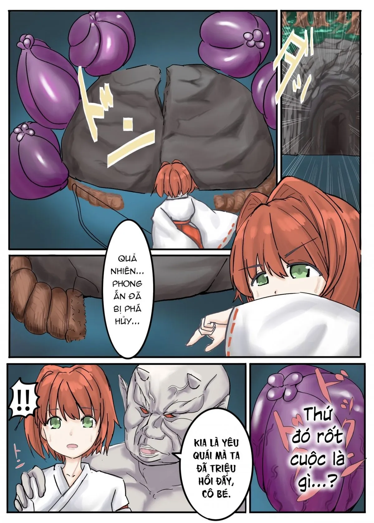 HentaiVN.net - Ảnh 6 - Vu nữ của quỷ. [Oni Miko] - Chap 1