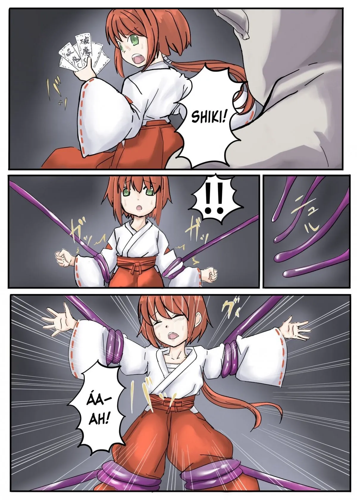 HentaiVN.net - Ảnh 7 - Vu nữ của quỷ. [Oni Miko] - Chap 1