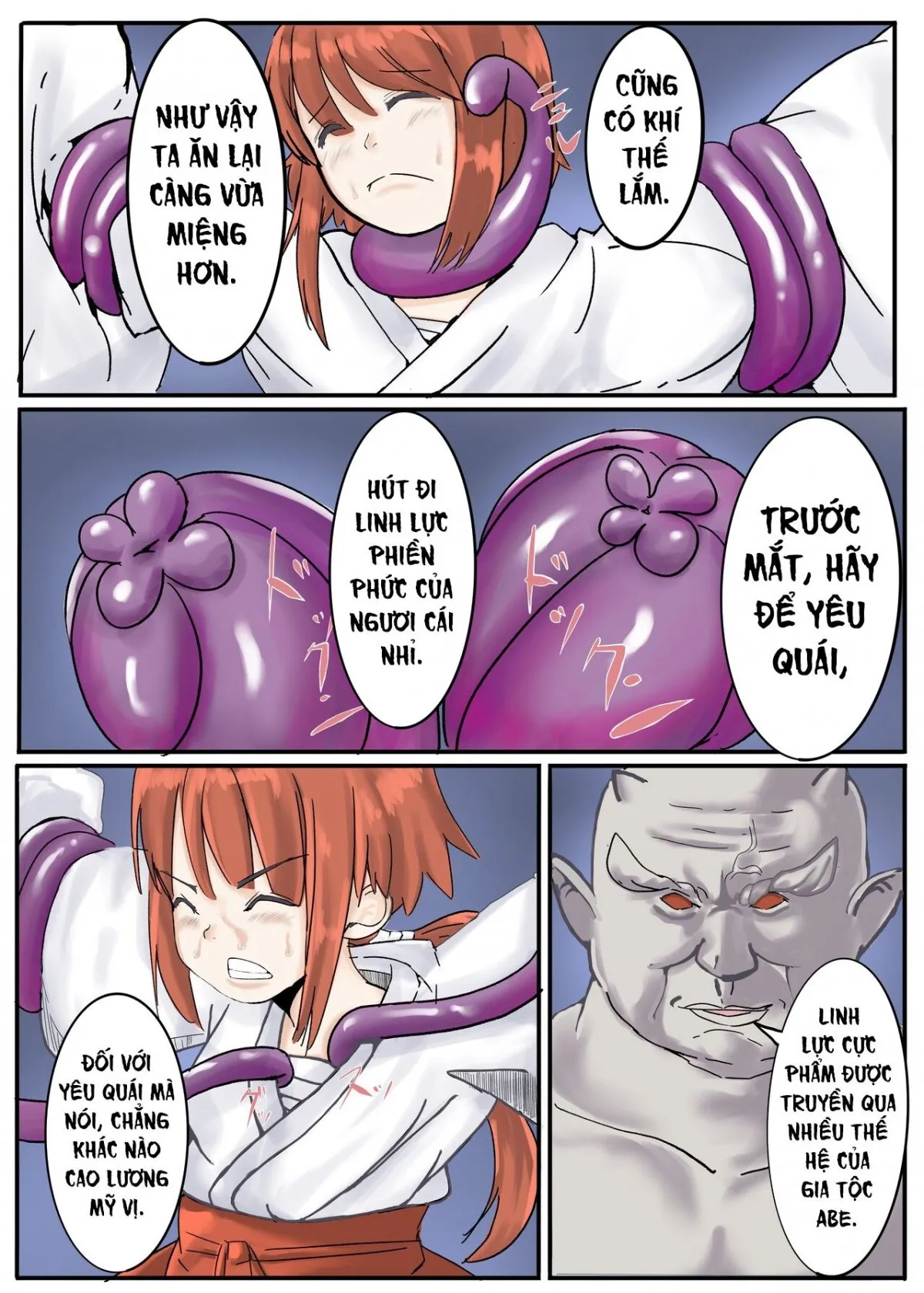 HentaiVN.net - Ảnh 9 - Vu nữ của quỷ. [Oni Miko] - Chap 1