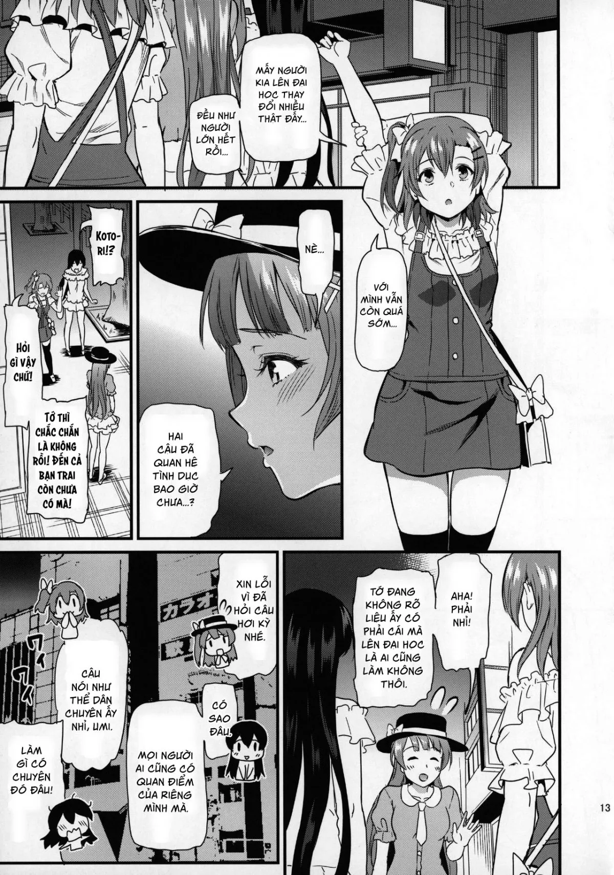 HentaiVN.net - Ảnh 11 - Joshidaisei Minami Kotori no YariCir Jikenbo Case. 2 - Oneshot