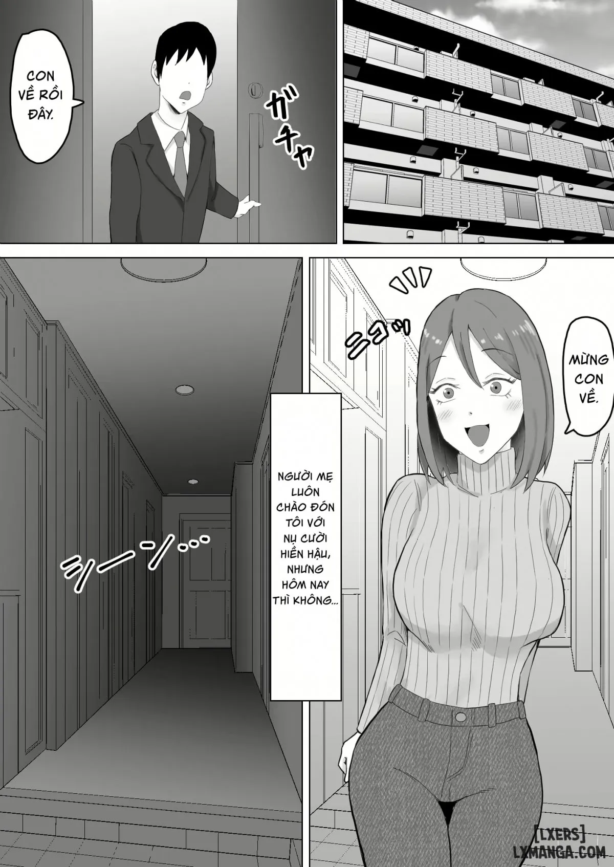 HentaiVN.net - Ảnh 13 - Haha Banare - They cuckold my mother. [Mom's Separation] - Oneshot