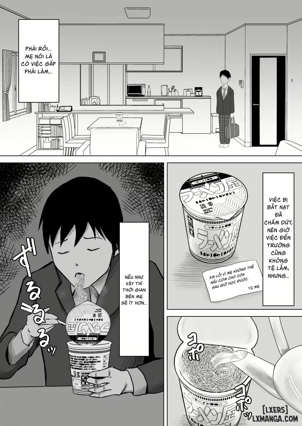 HentaiVN.net - Ảnh 14 - Haha Banare - They cuckold my mother. [Mom's Separation] - Oneshot