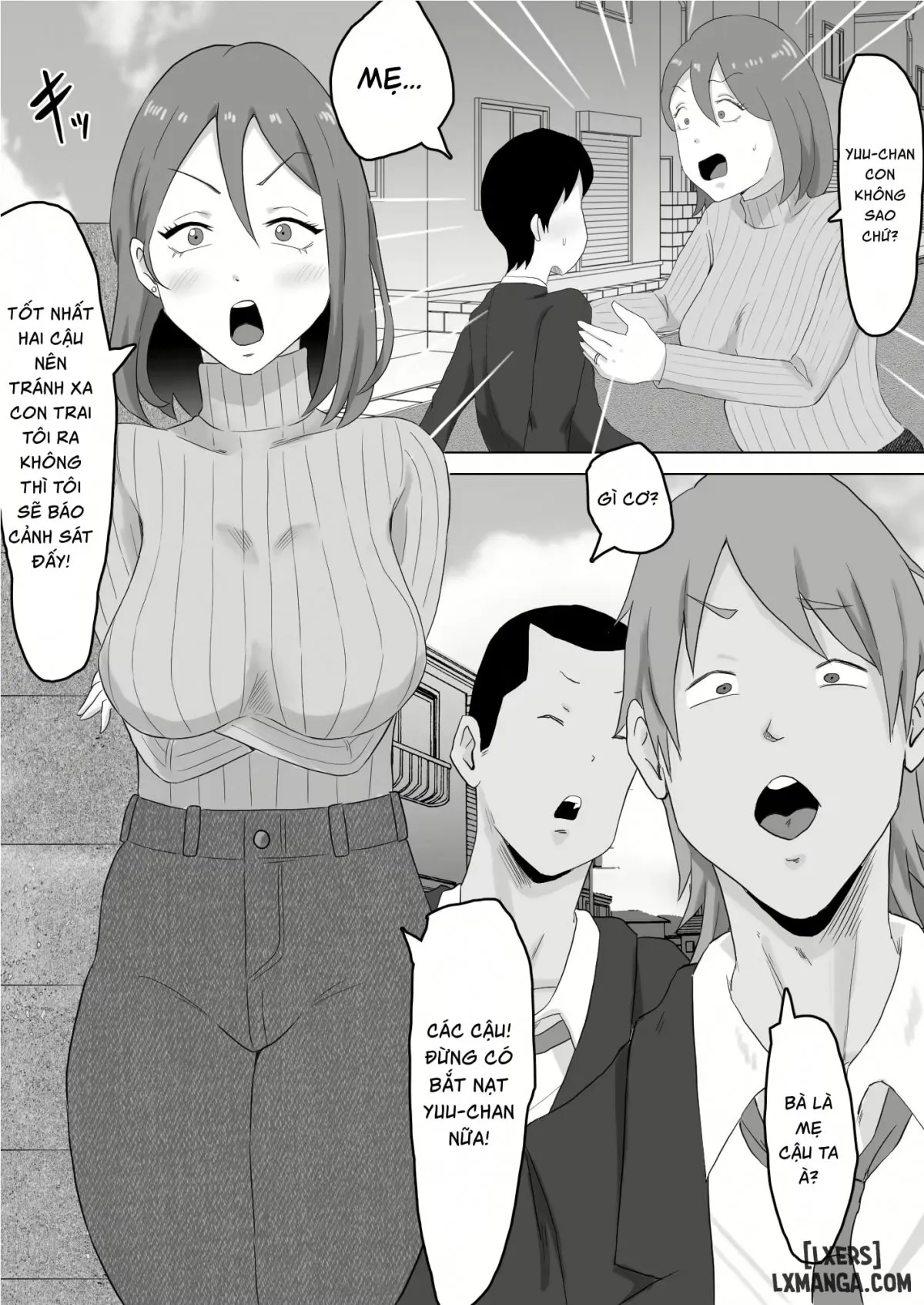 HentaiVN.net - Ảnh 5 - Haha Banare - They cuckold my mother. [Mom's Separation] - Oneshot